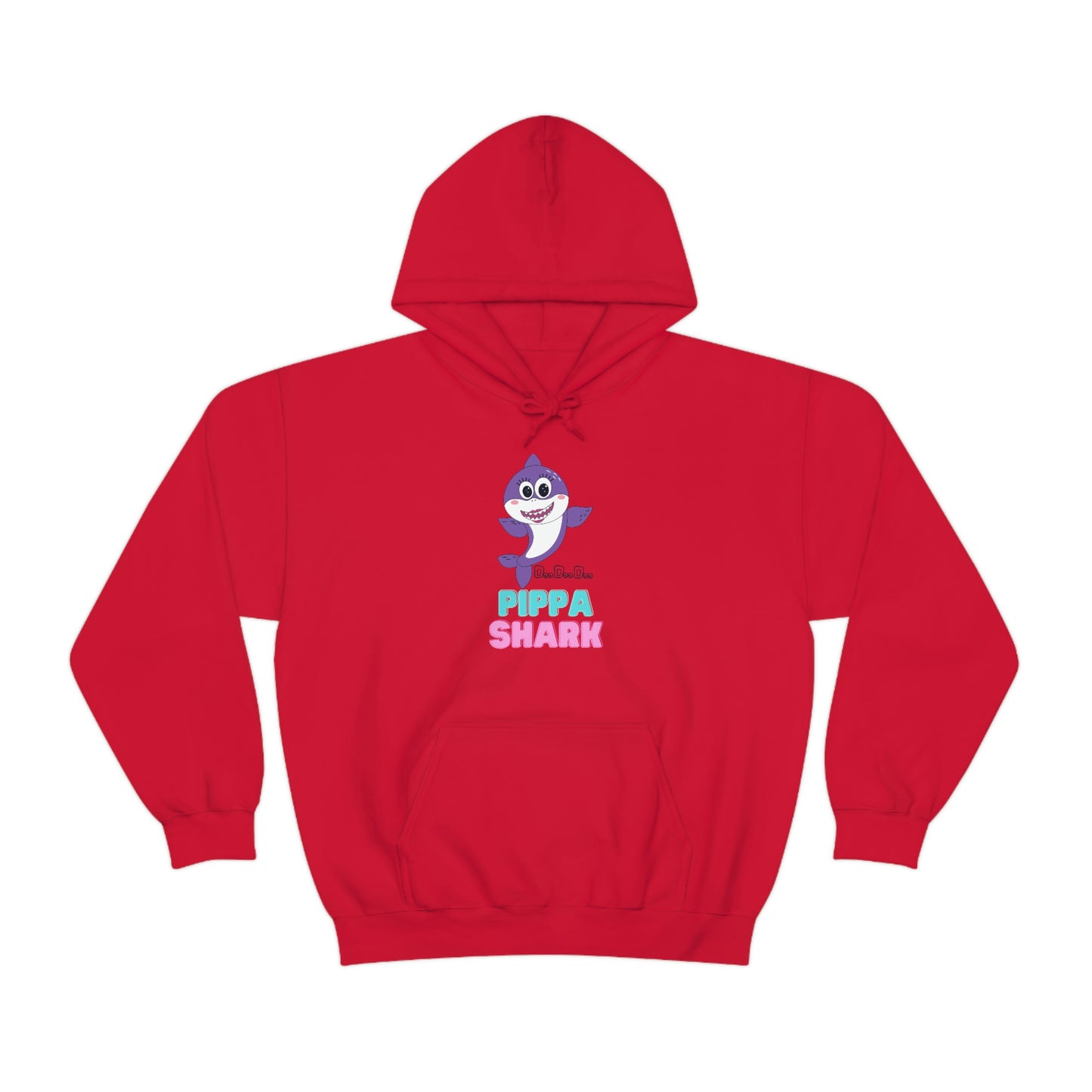 Pippa Shark Hoodie Unisex Heavy Blend Hooded Sweatshirt