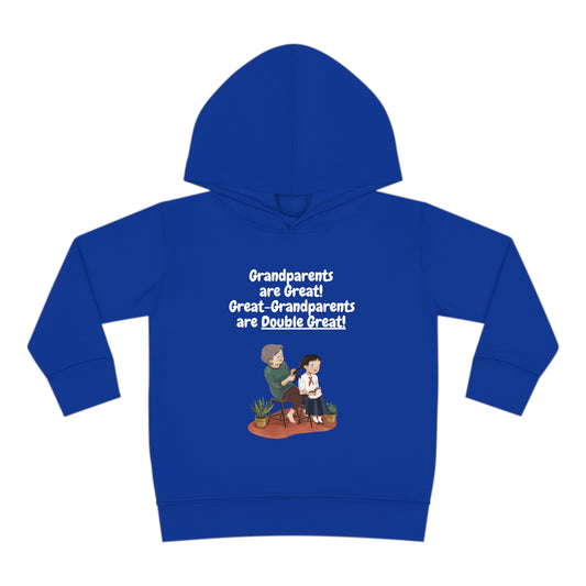 Great Grandparents Toddler Pullover Fleece Hoodie