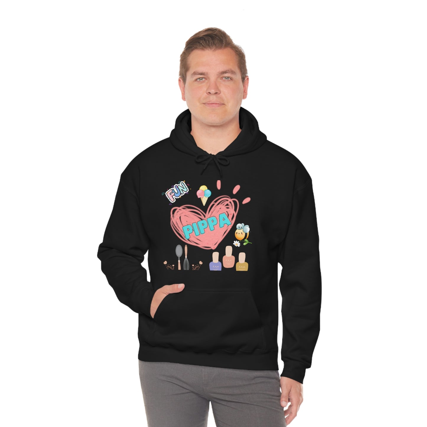 Pippa's Hoodie Unisex Heavy Blend Hooded Sweatshirt