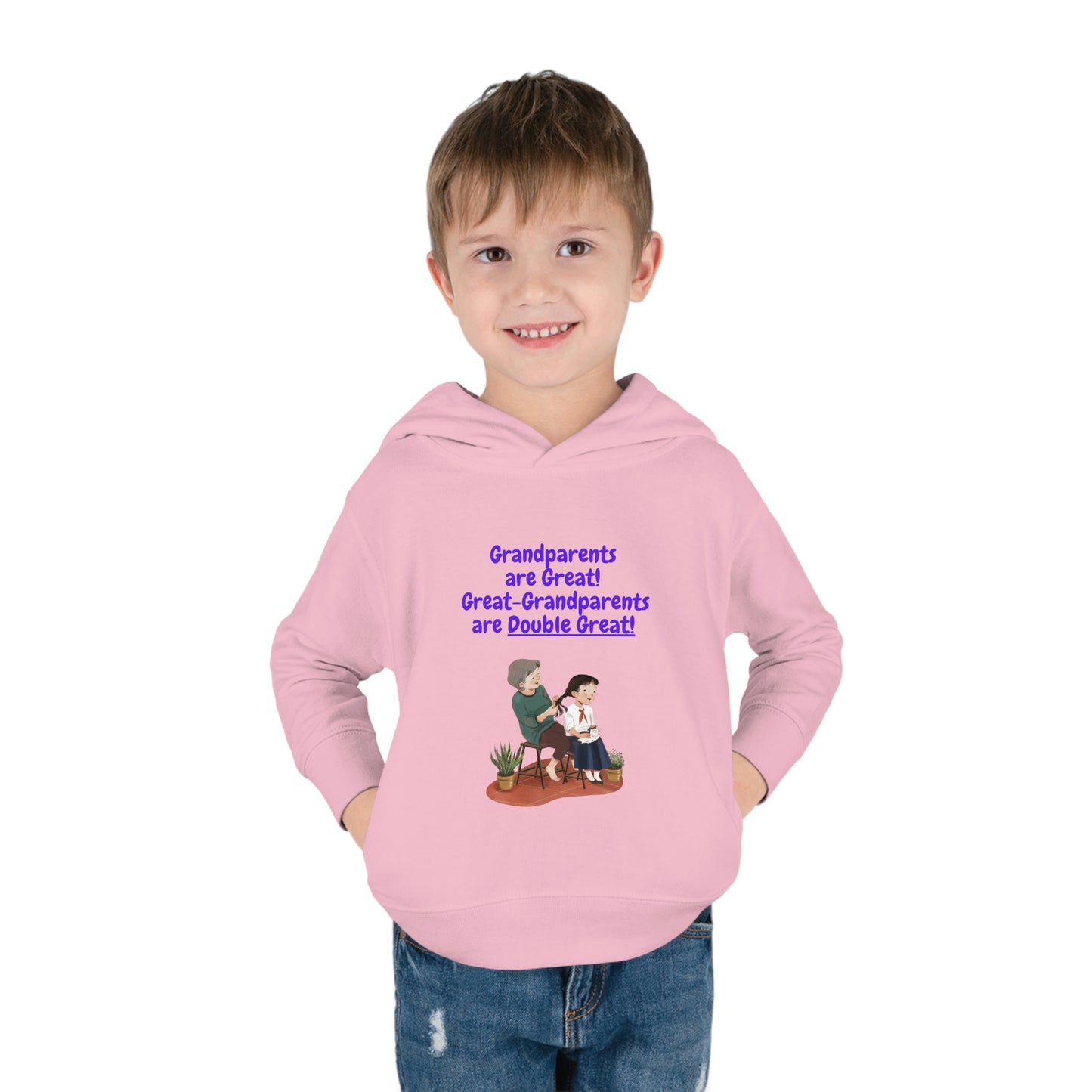 Great Grandparents Toddler Pullover Fleece Hoodie