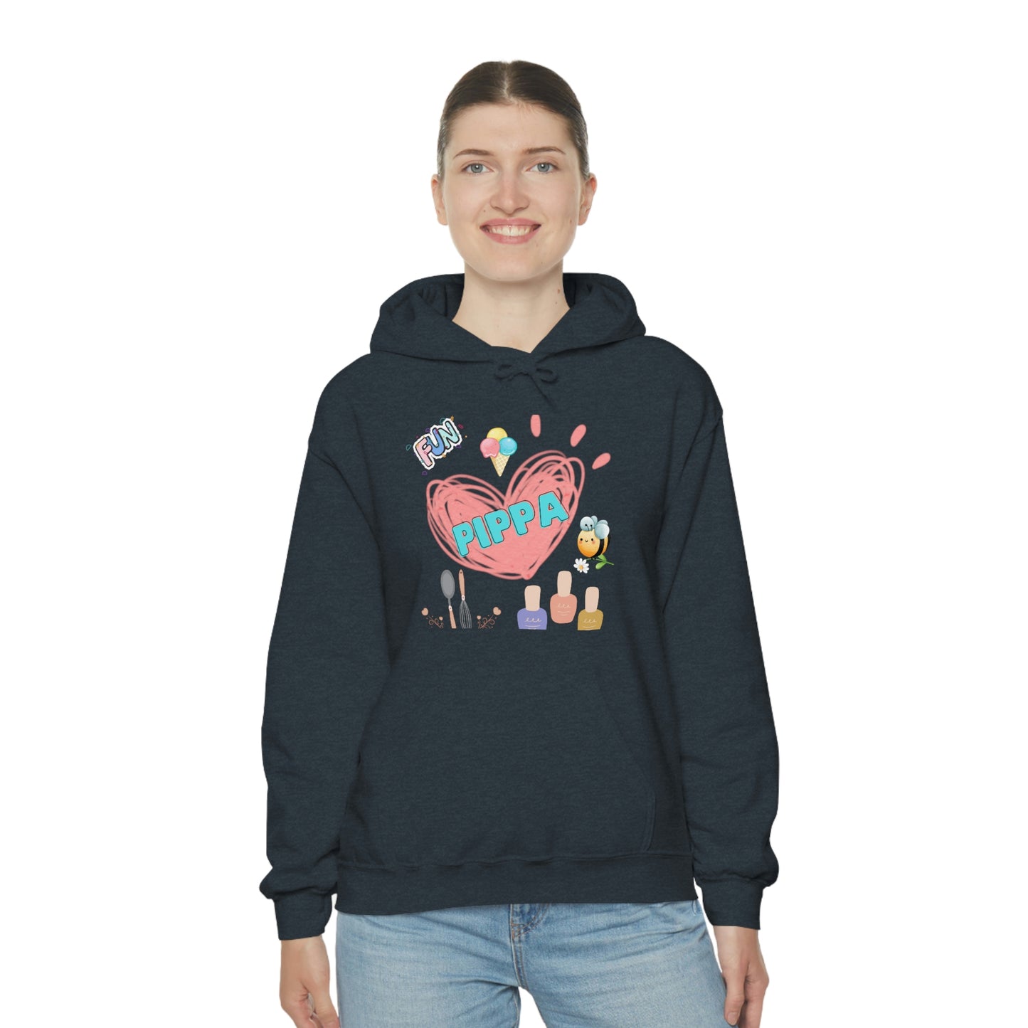 Pippa's Hoodie Unisex Heavy Blend Hooded Sweatshirt