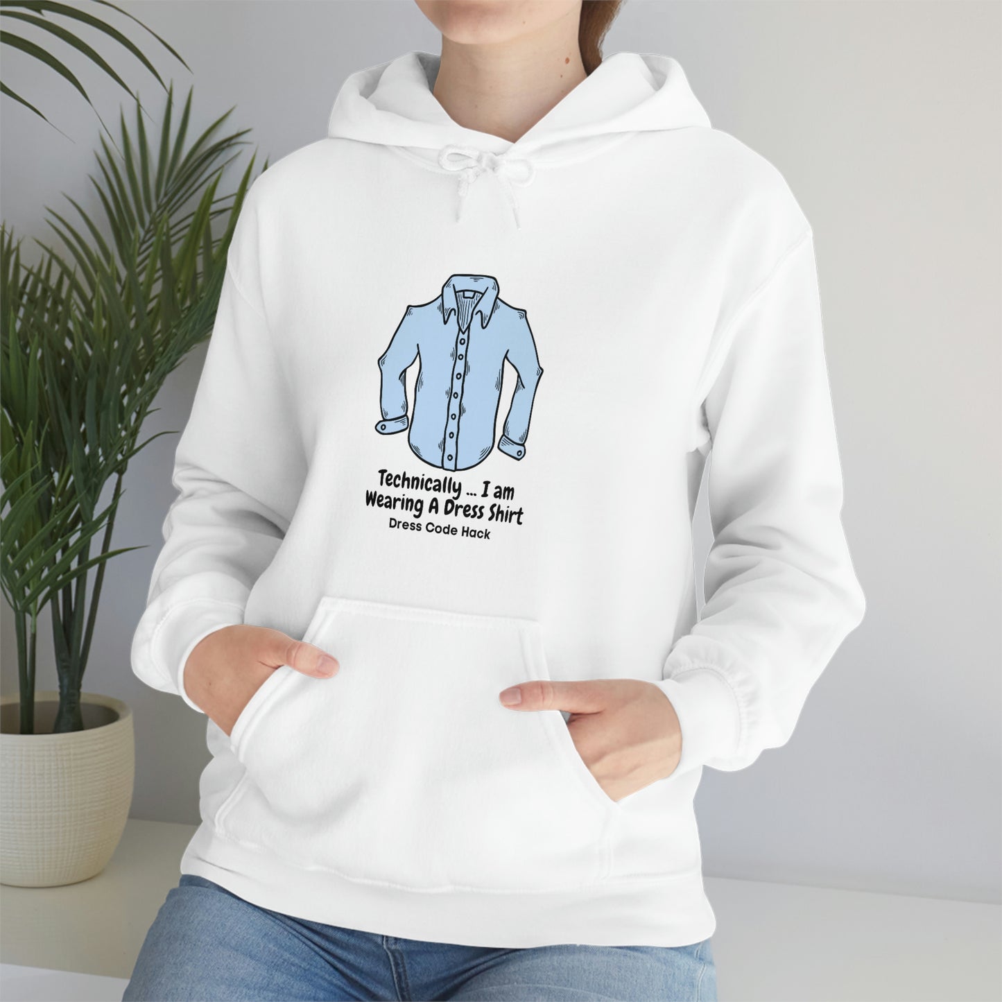 Dress Code Hack Hoodie Unisex Heavy Blend Hooded Sweatshirt