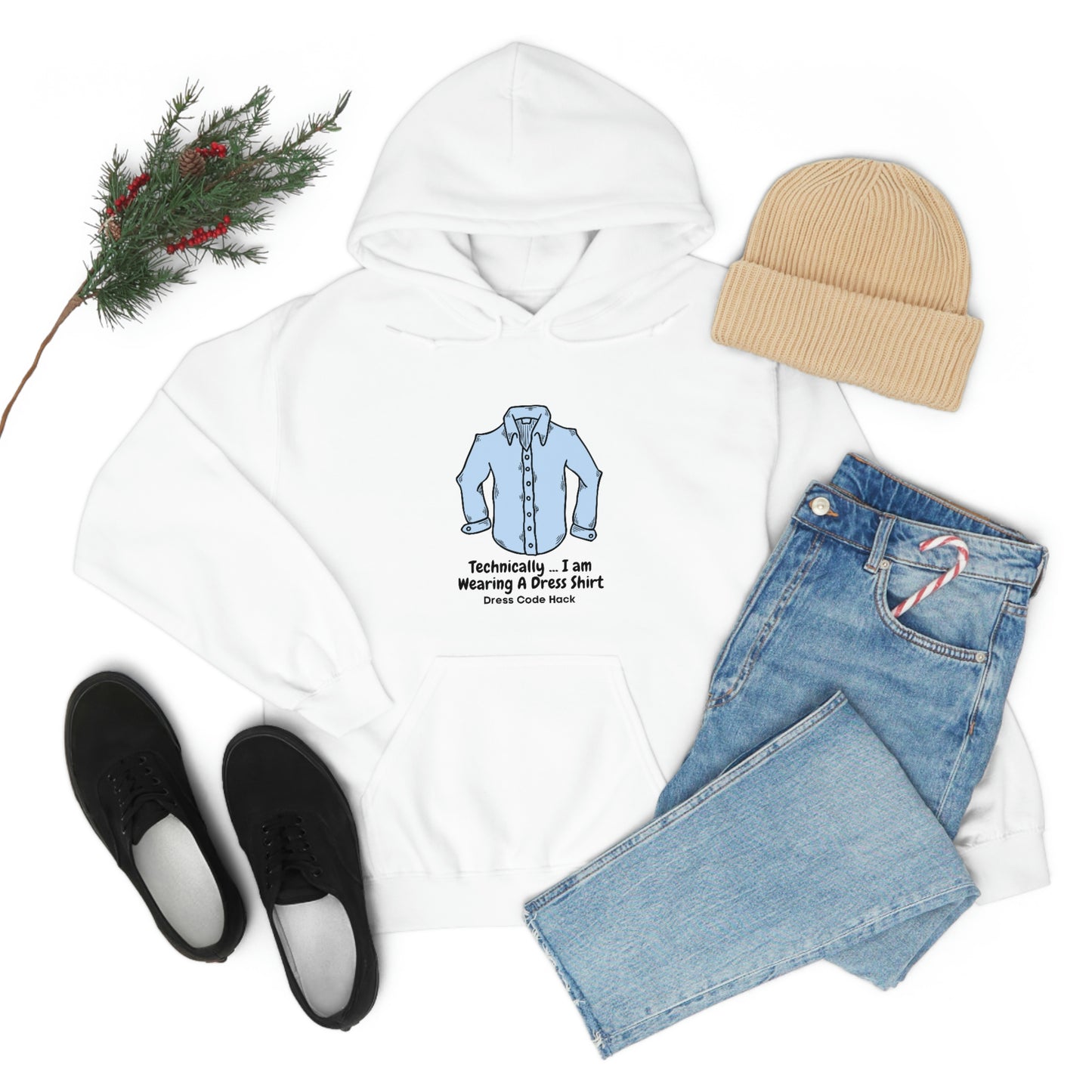 Dress Code Hack Hoodie Unisex Heavy Blend Hooded Sweatshirt