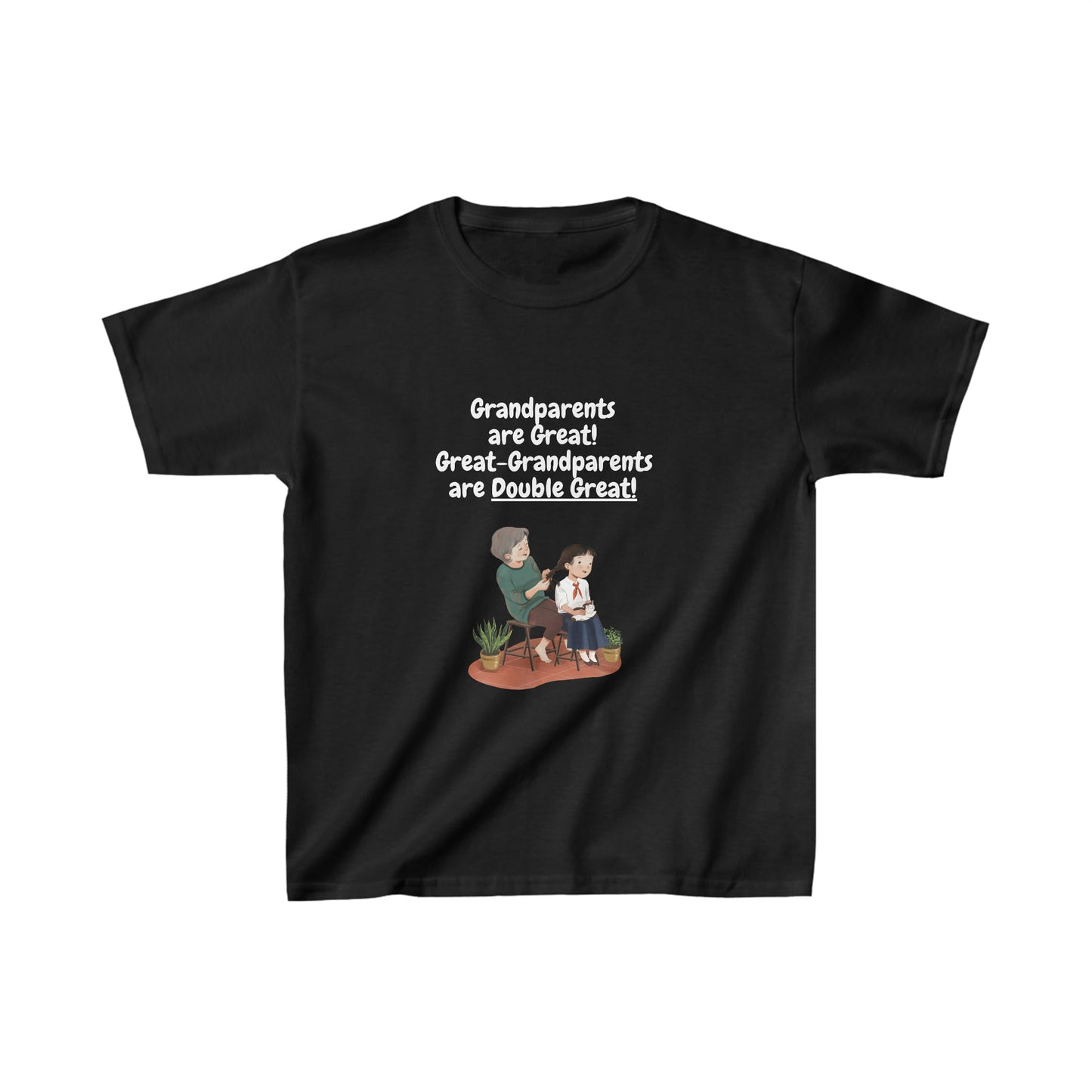 Great Grandparents Kids Heavy Cotton Tee