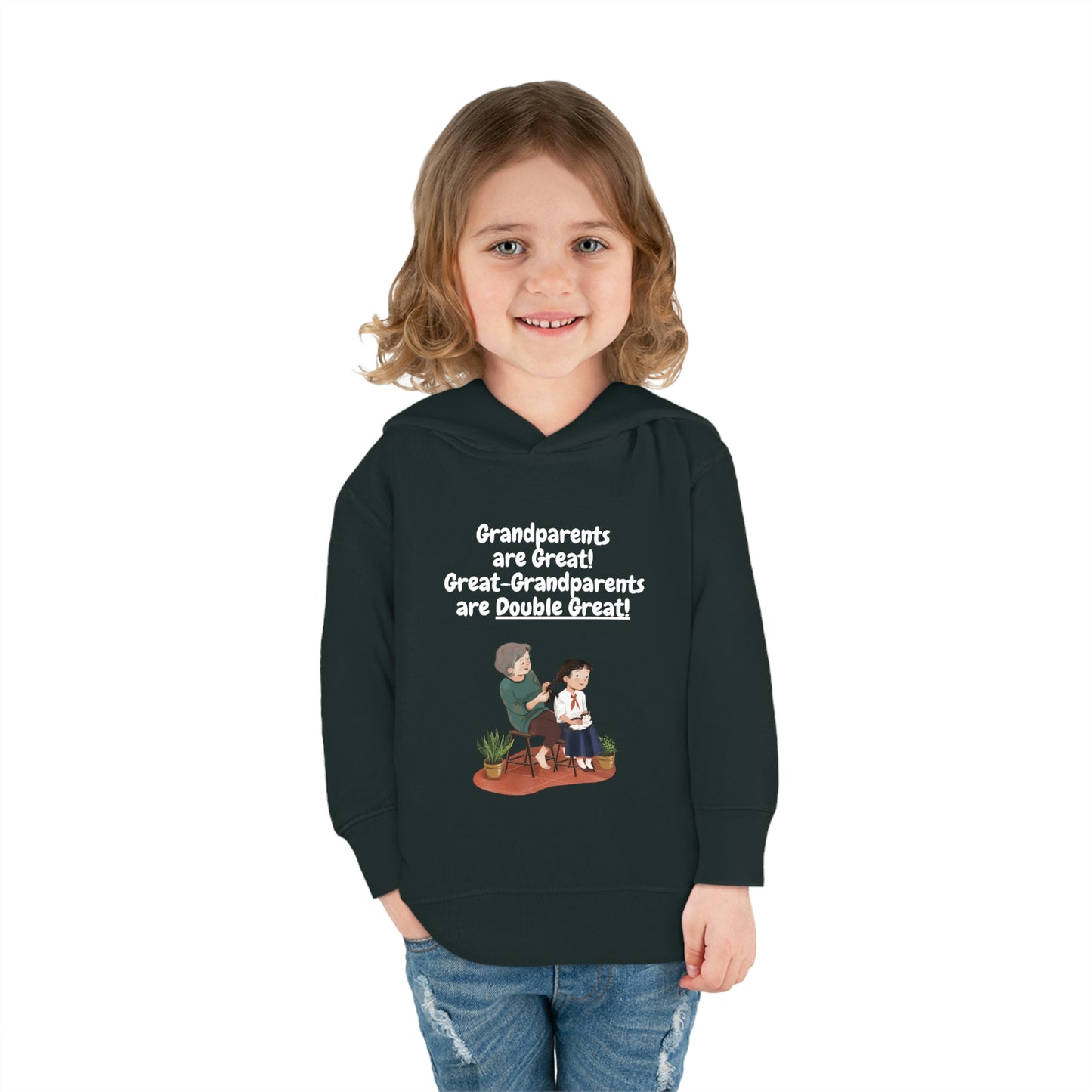 Great Grandparents Toddler Pullover Fleece Hoodie