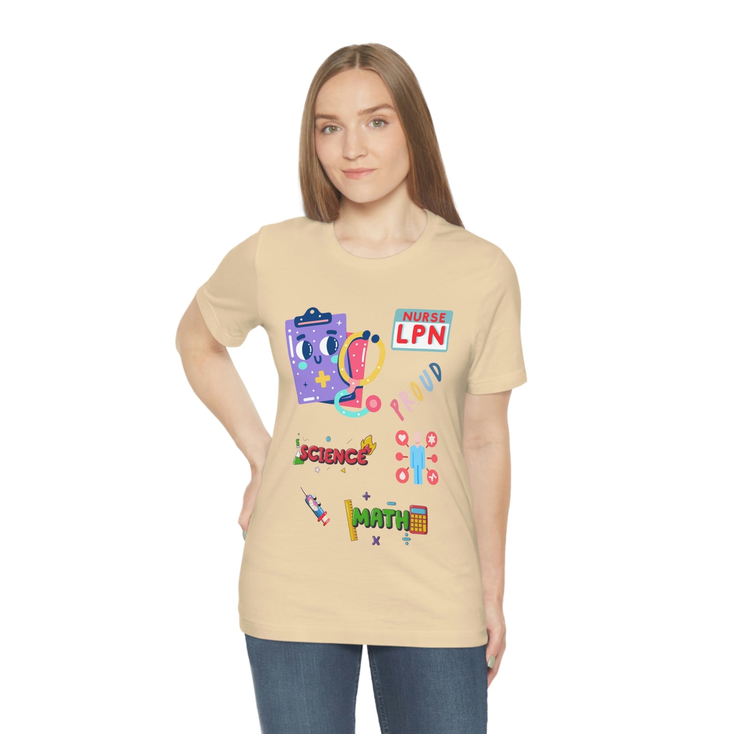 Nurse LPN Unisex Jersey Short Sleeve Tee Shirt