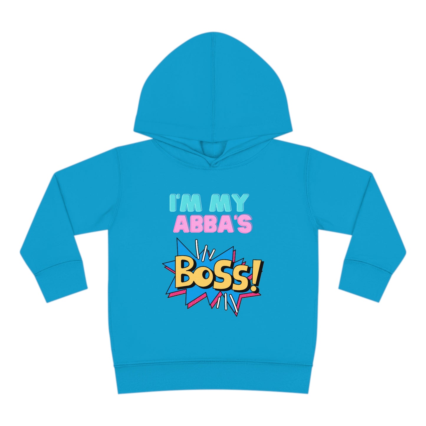 Abba Boss Toddler Pullover Fleece Hoodie