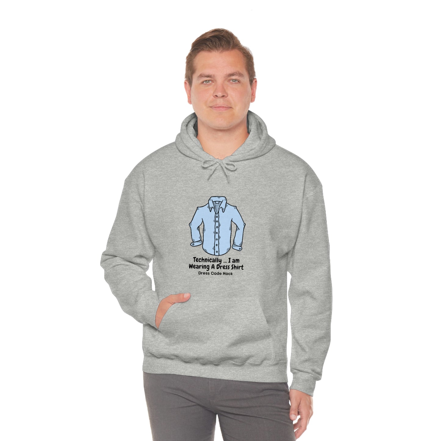 Dress Code Hack Hoodie Unisex Heavy Blend Hooded Sweatshirt