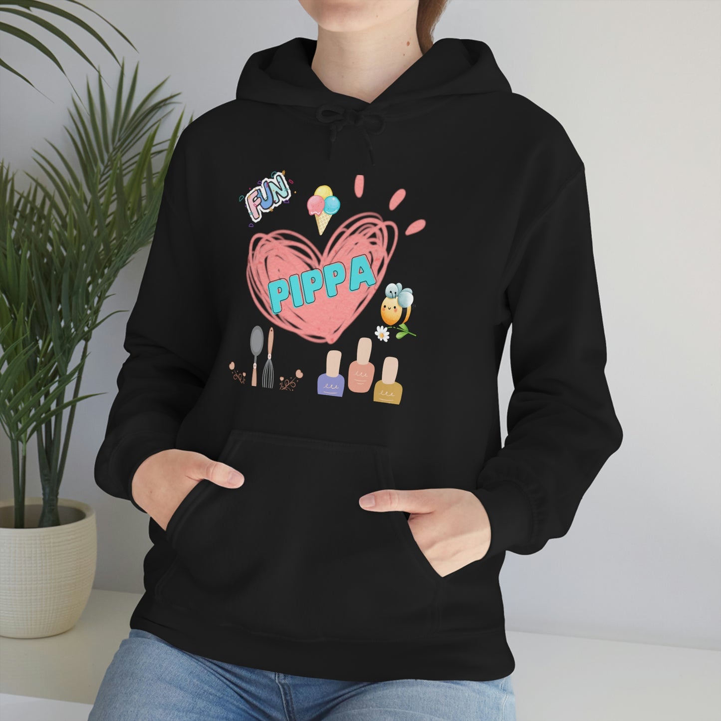 Pippa's Hoodie Unisex Heavy Blend Hooded Sweatshirt