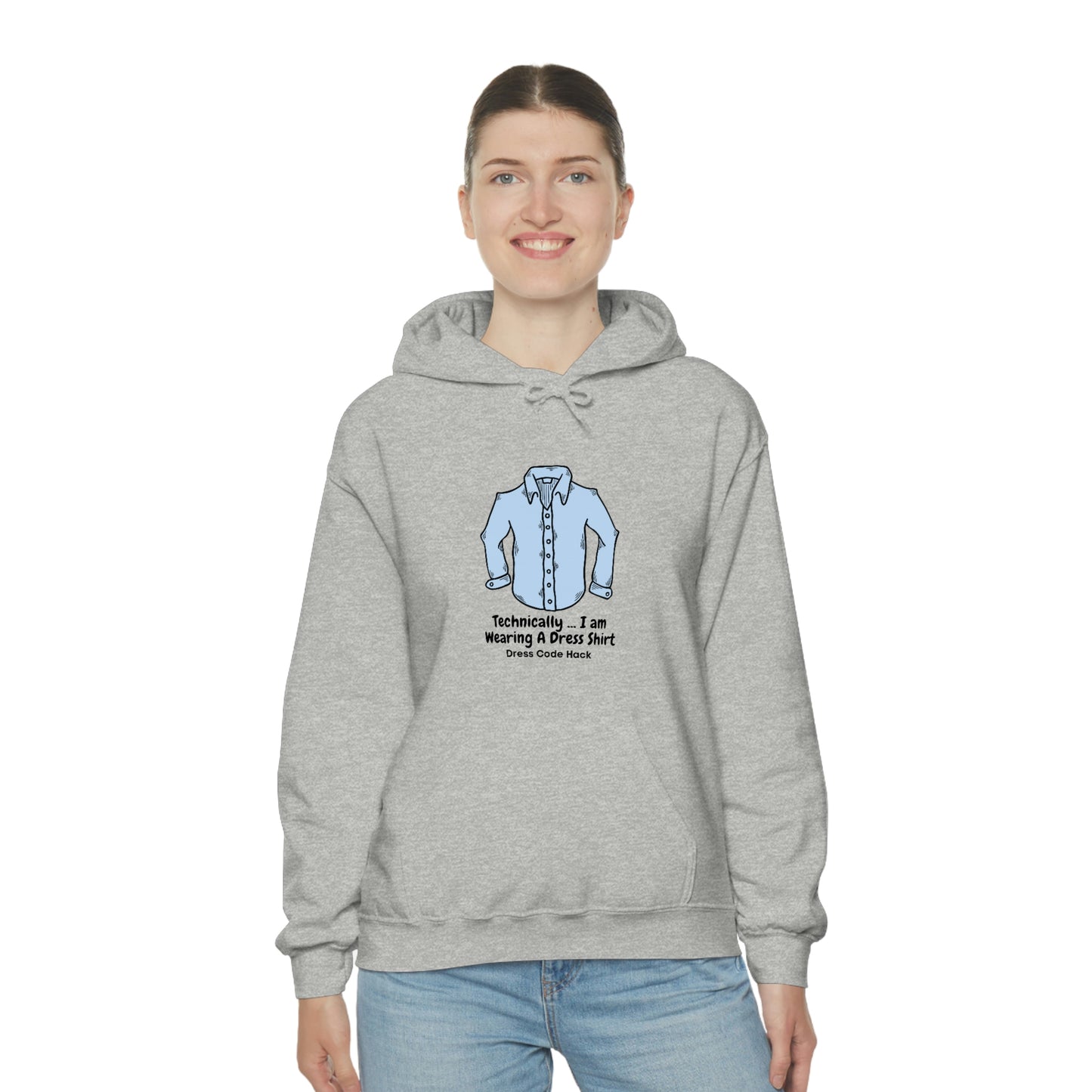 Dress Code Hack Hoodie Unisex Heavy Blend Hooded Sweatshirt