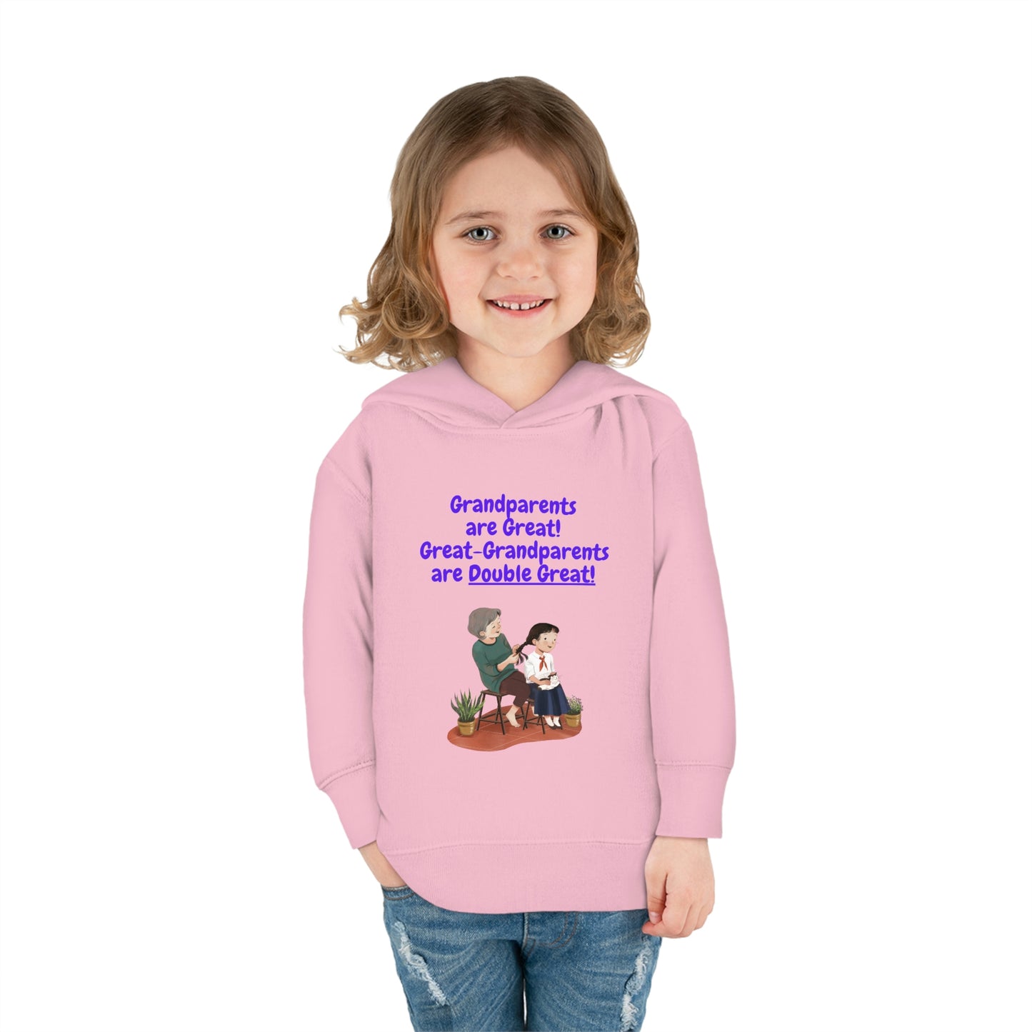 Great Grandparents Toddler Pullover Fleece Hoodie