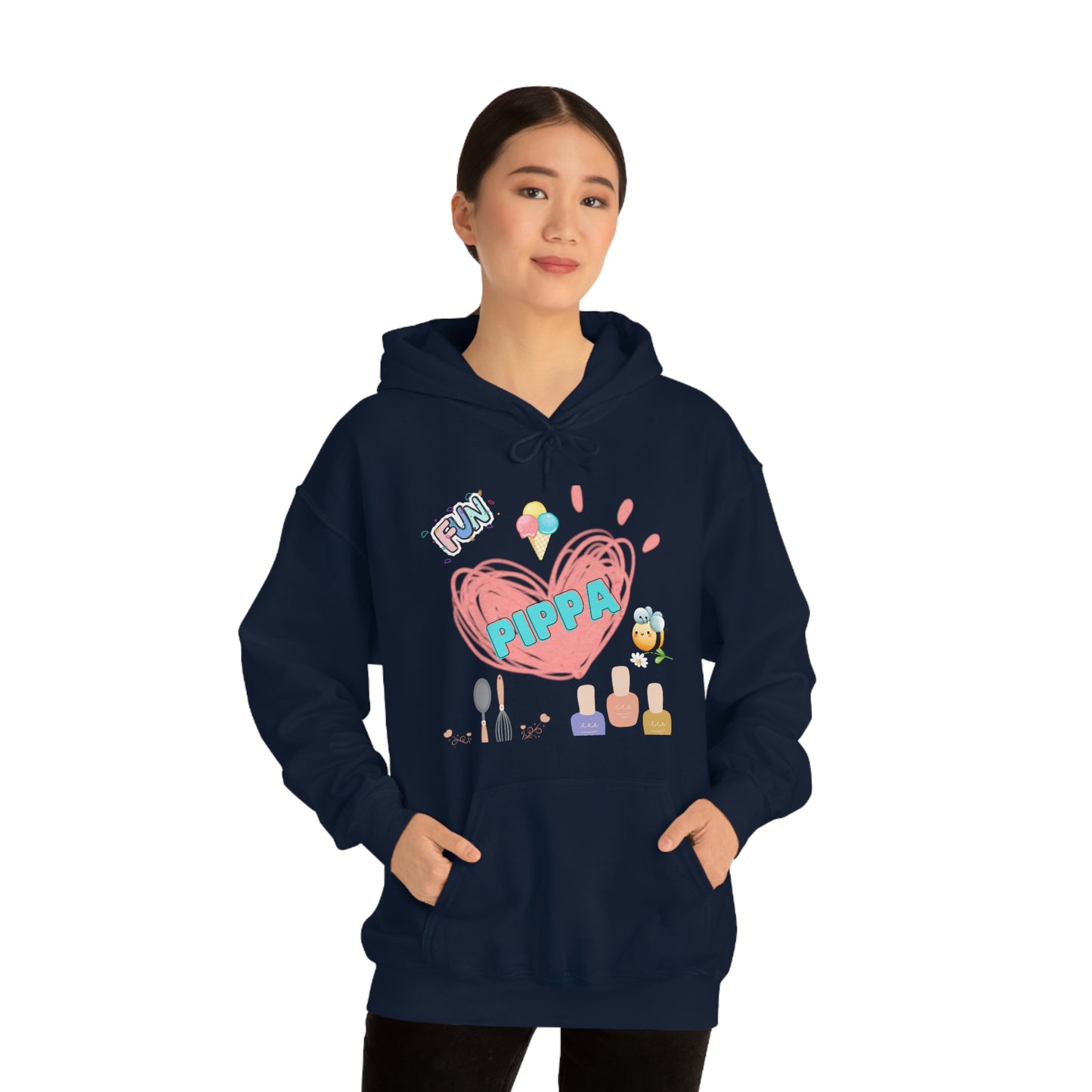 Pippa's Hoodie Unisex Heavy Blend Hooded Sweatshirt