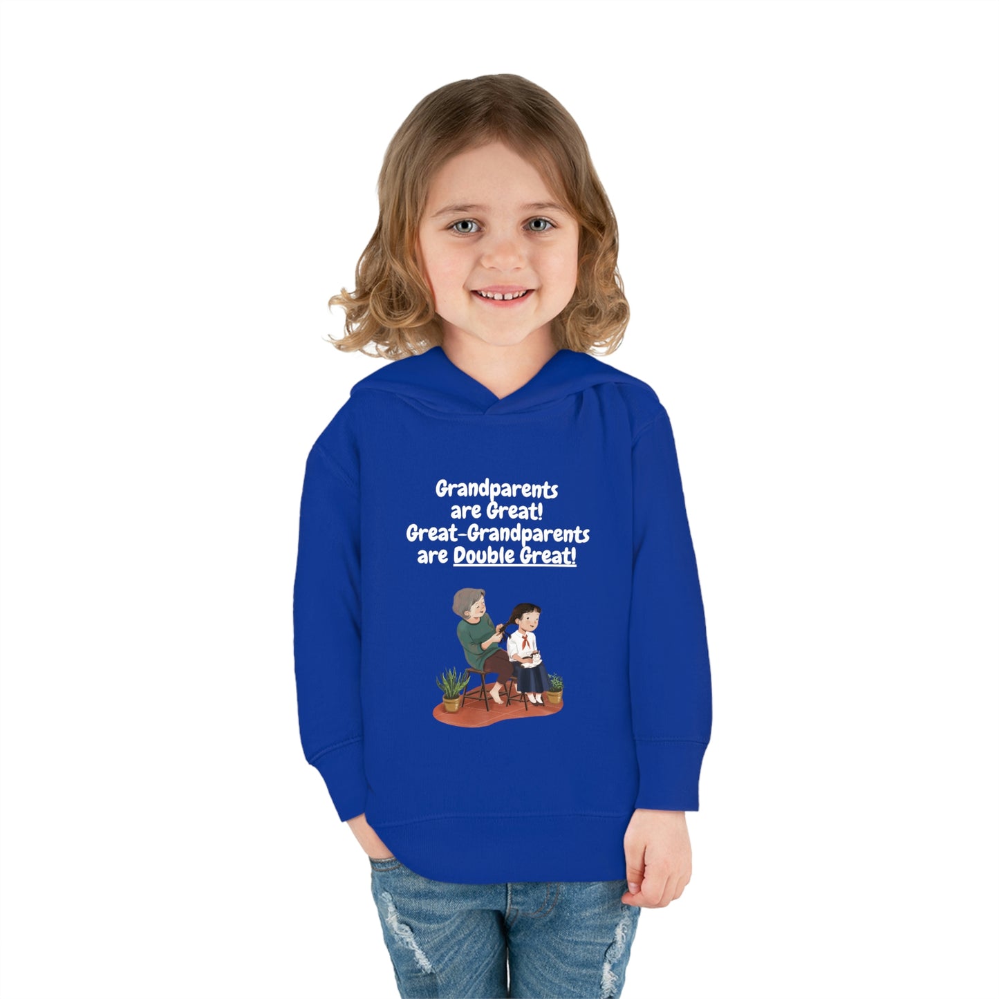 Great Grandparents Toddler Pullover Fleece Hoodie