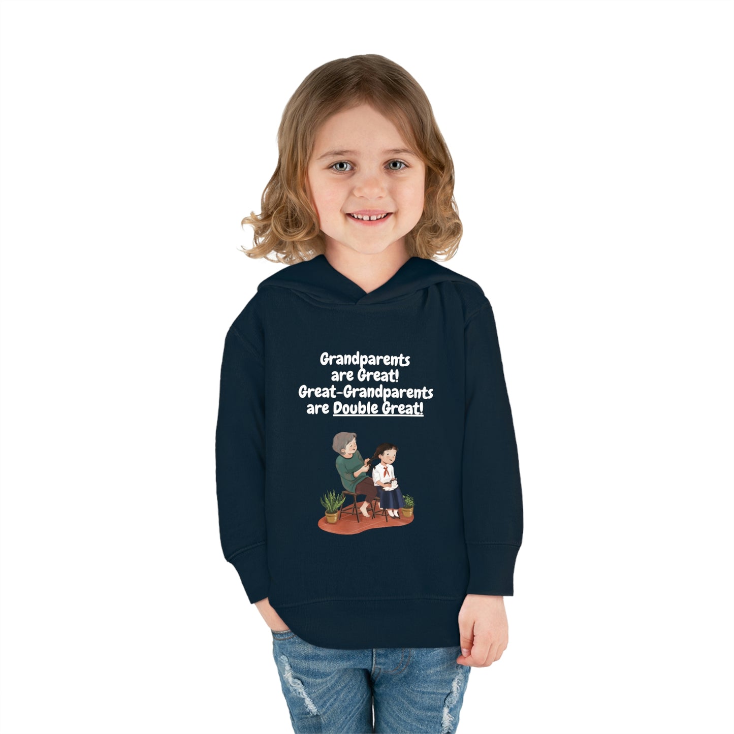 Great Grandparents Toddler Pullover Fleece Hoodie