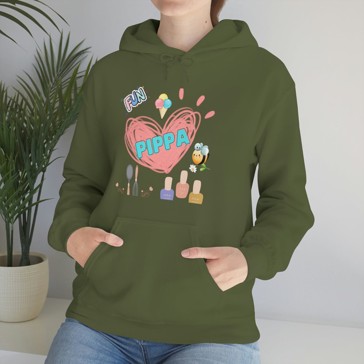 Pippa's Hoodie Unisex Heavy Blend Hooded Sweatshirt