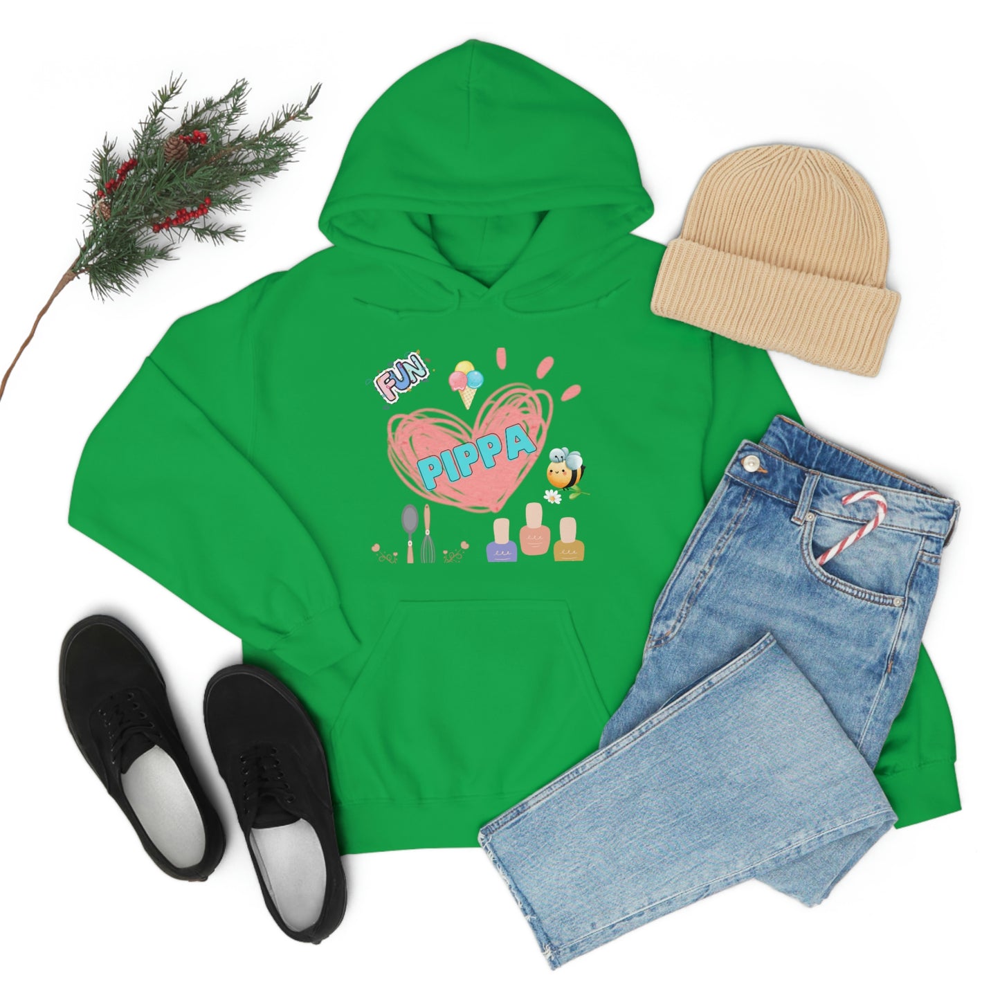 Pippa's Hoodie Unisex Heavy Blend Hooded Sweatshirt