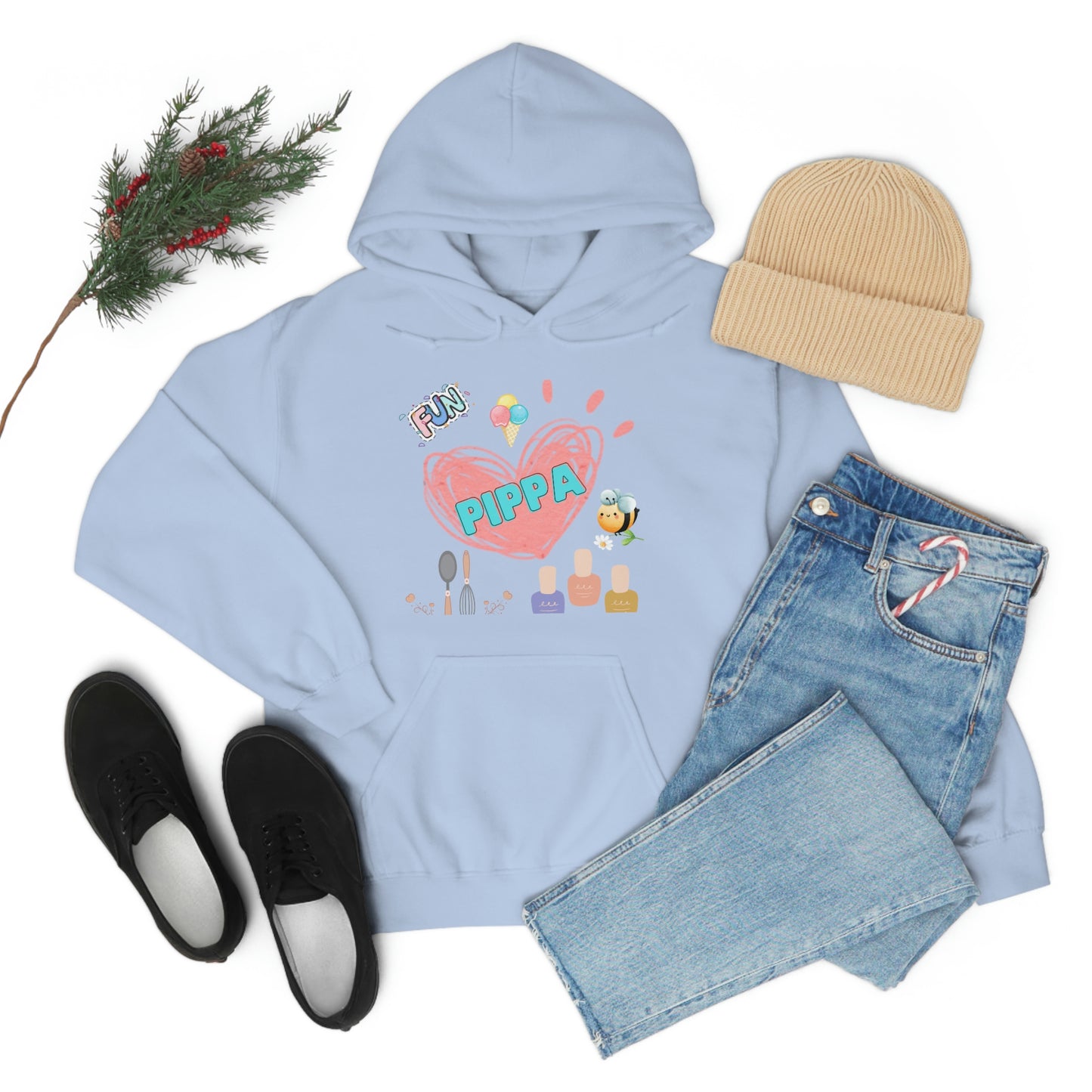 Pippa's Hoodie Unisex Heavy Blend Hooded Sweatshirt