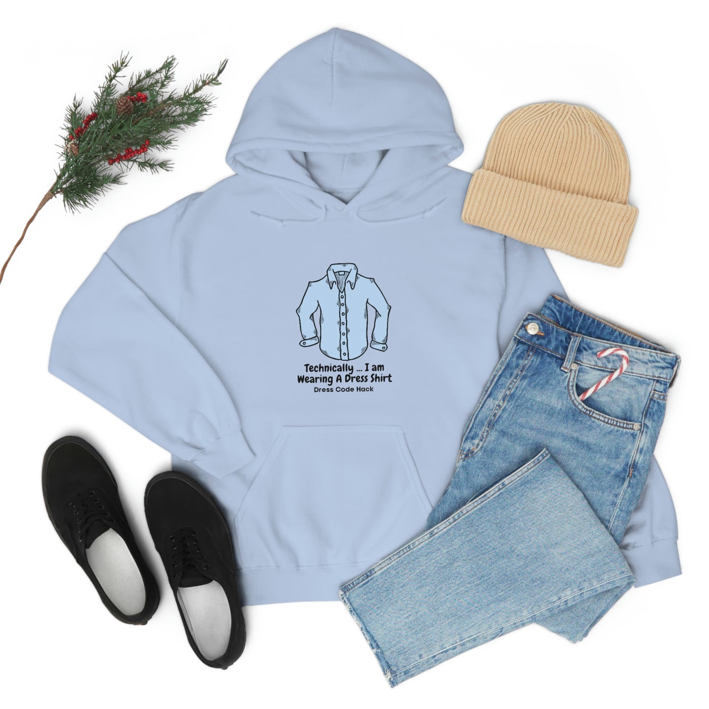 Dress Code Hack Hoodie Unisex Heavy Blend Hooded Sweatshirt