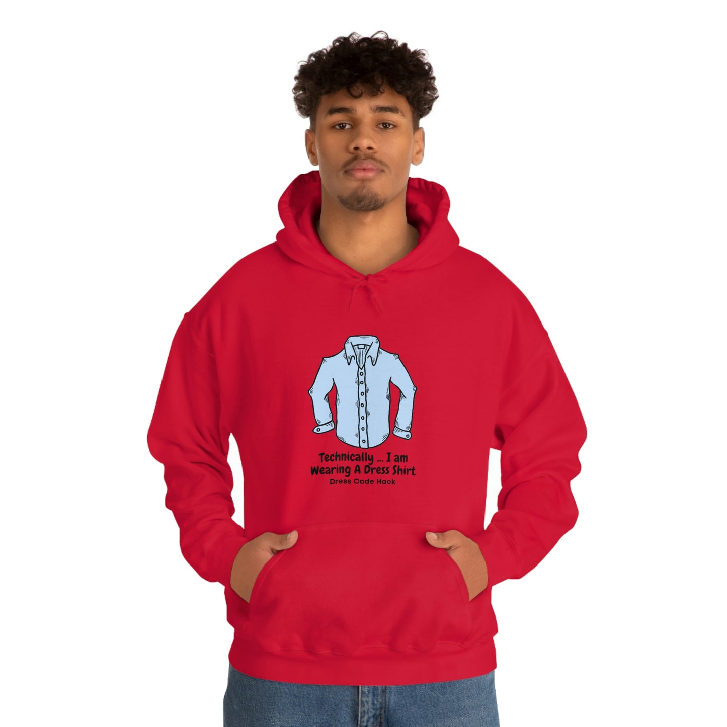 Dress Code Hack Hoodie Unisex Heavy Blend Hooded Sweatshirt