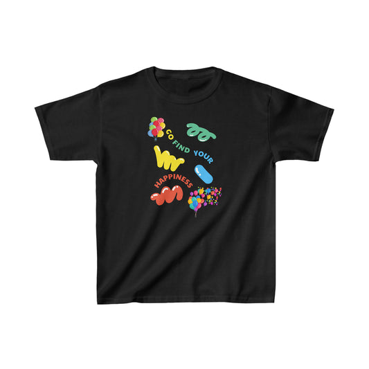 Find your Happiness Kids Heavy Cotton™ Tee Shirt