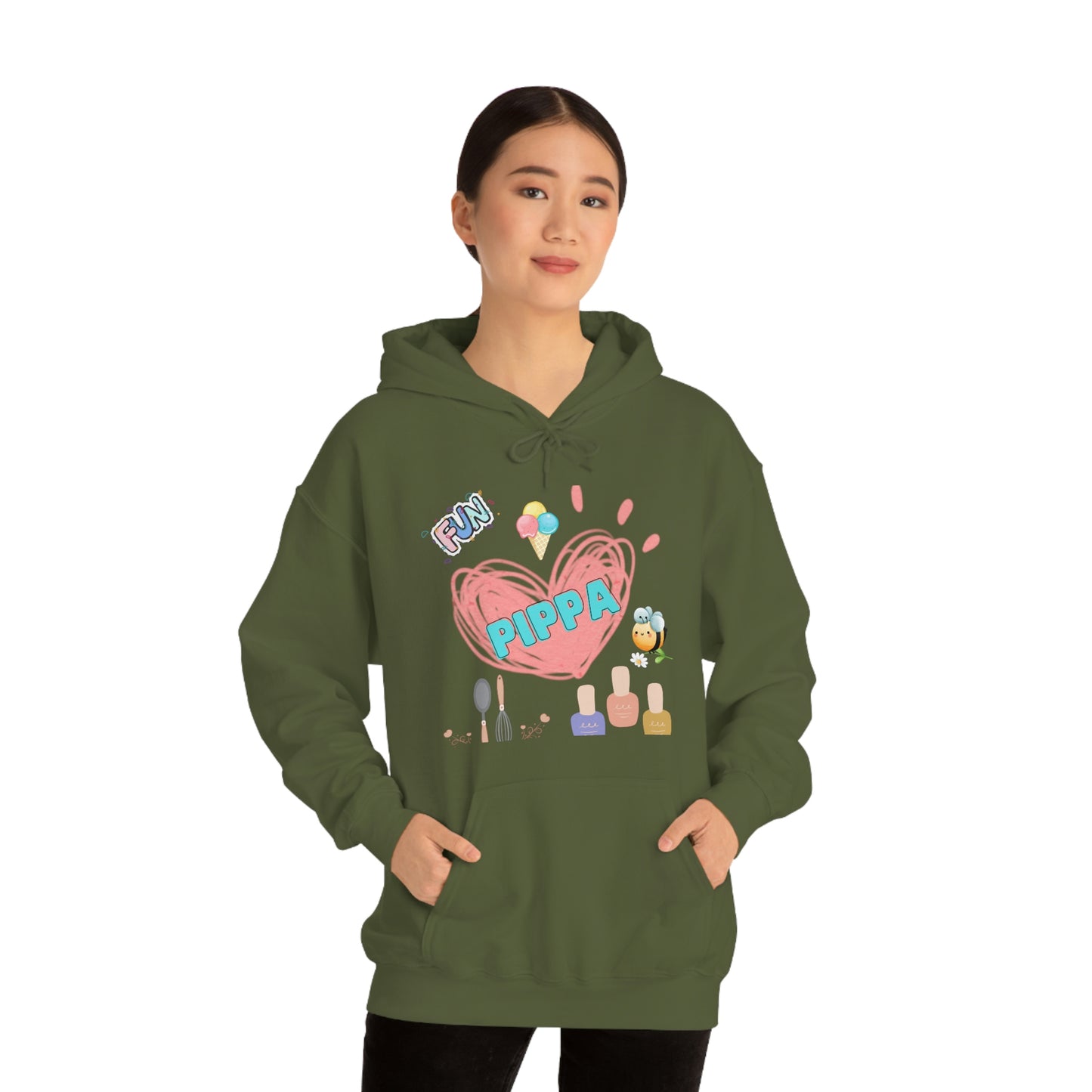 Pippa's Hoodie Unisex Heavy Blend Hooded Sweatshirt