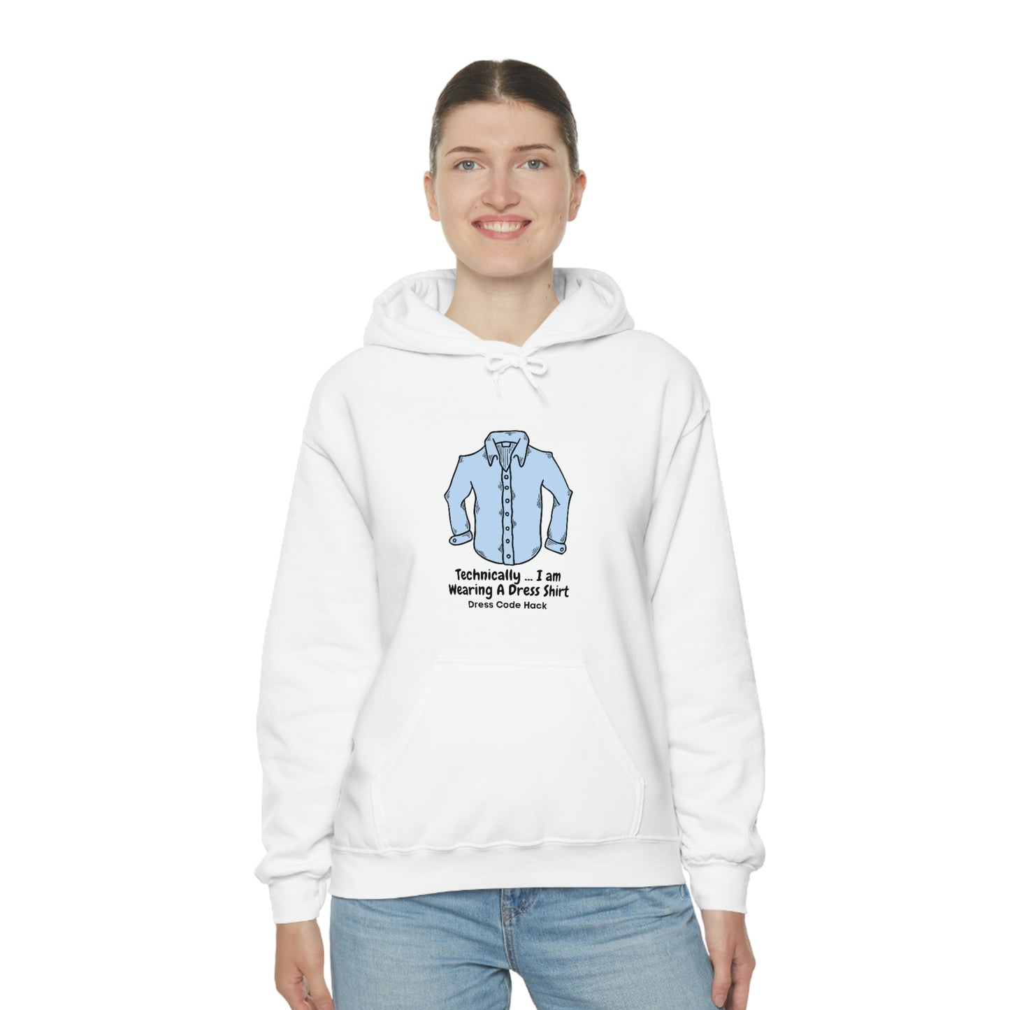 Dress Code Hack Hoodie Unisex Heavy Blend Hooded Sweatshirt
