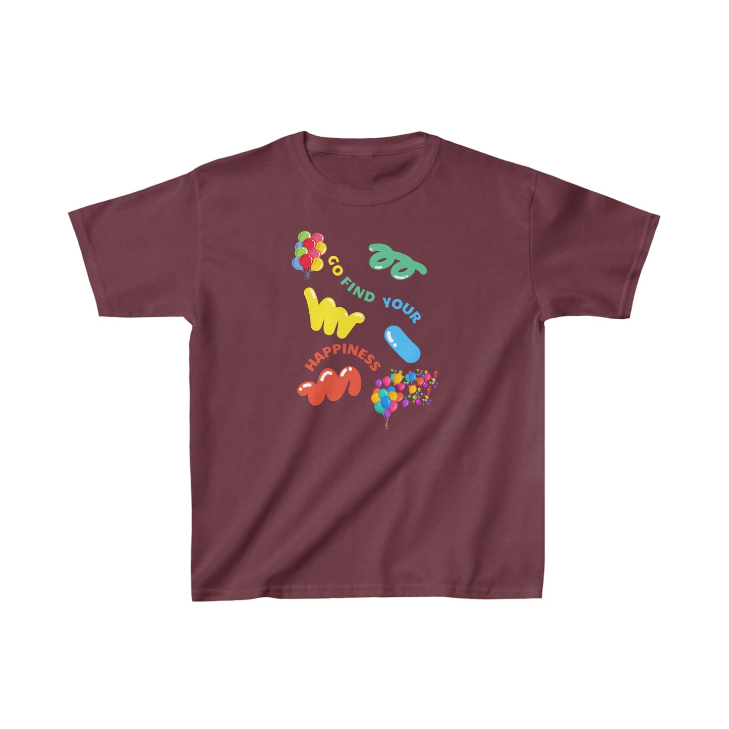 Find your Happiness Kids Heavy Cotton™ Tee Shirt