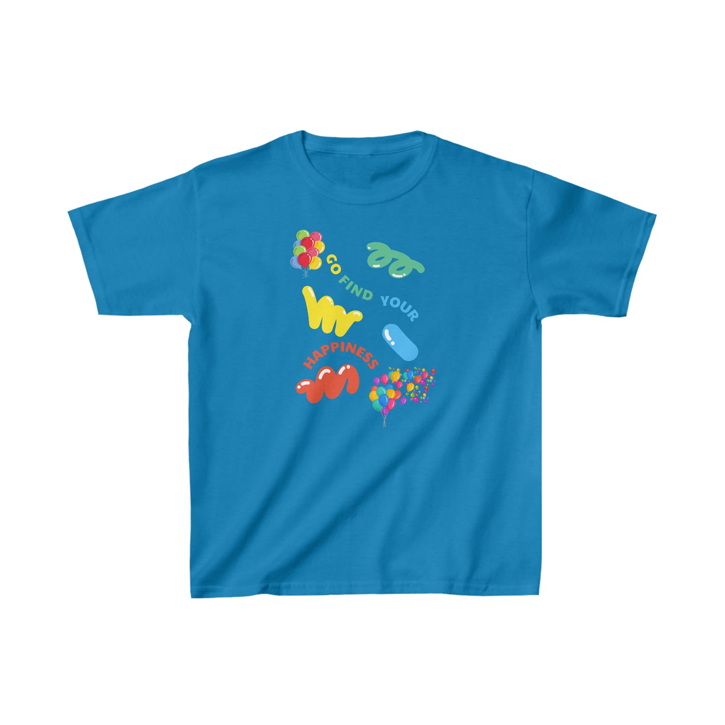 Find your Happiness Kids Heavy Cotton™ Tee Shirt