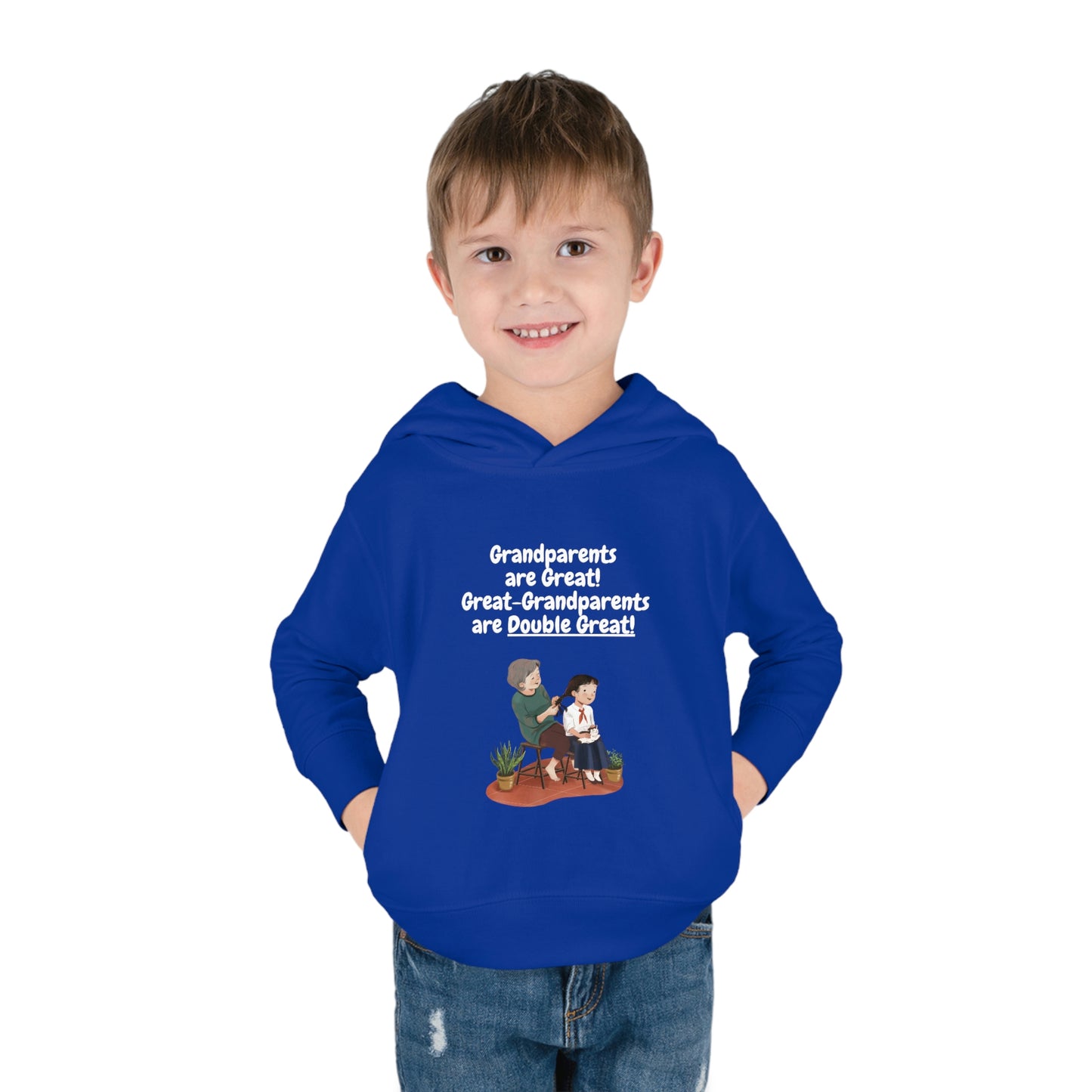 Great Grandparents Toddler Pullover Fleece Hoodie