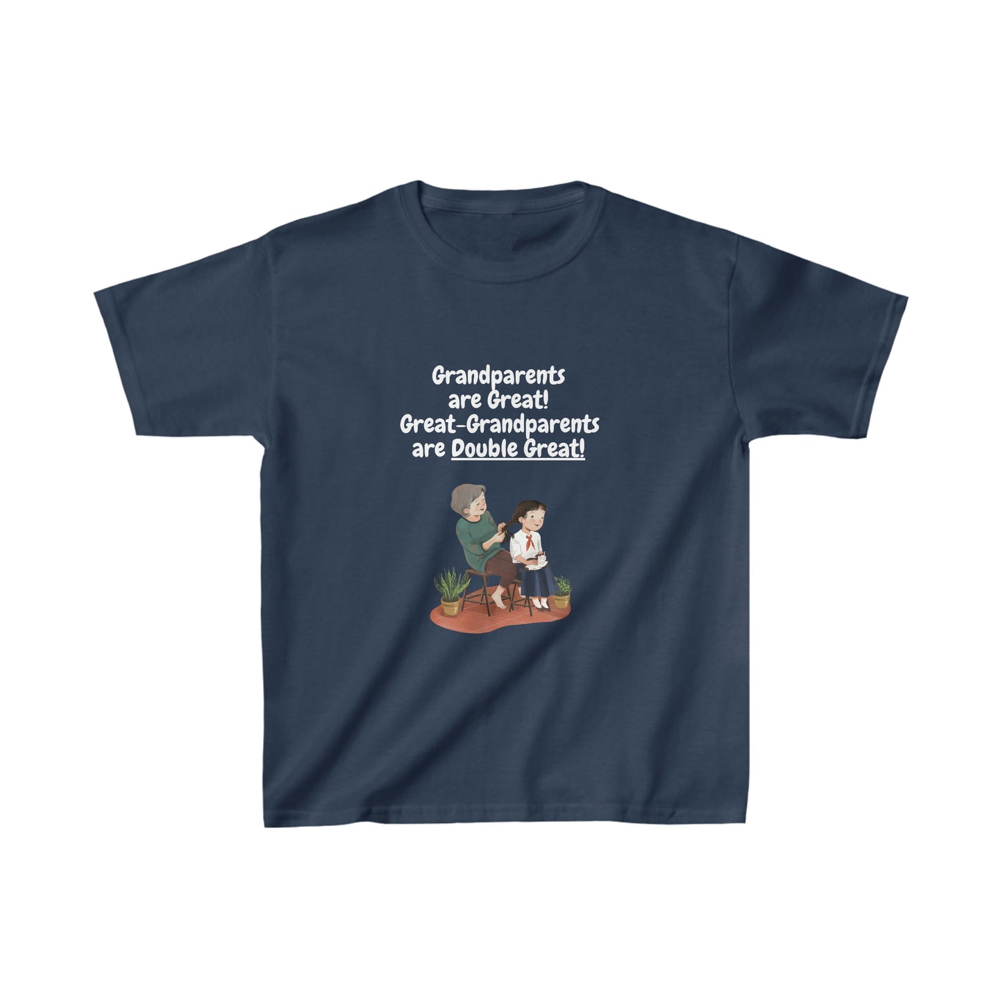 Great Grandparents Kids Heavy Cotton Tee