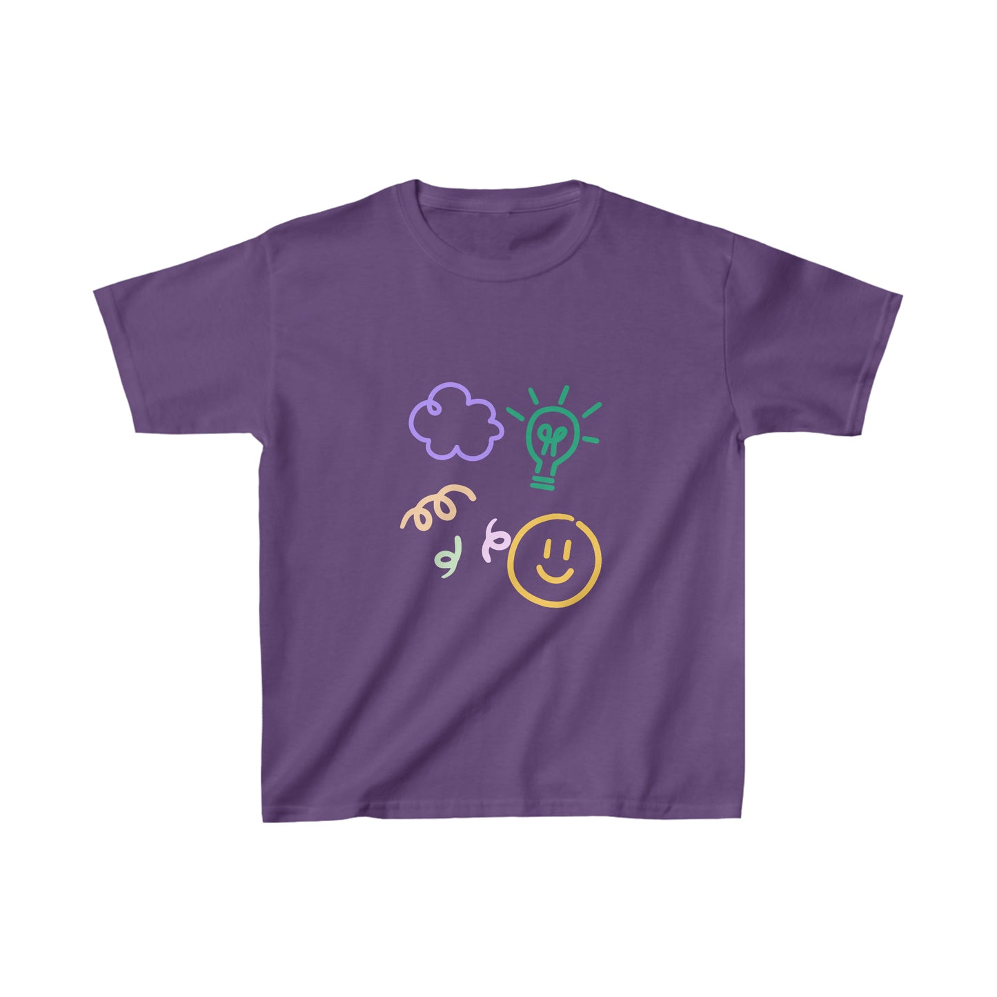 Smiles and Squiggles Kids Heavy Cotton Tee