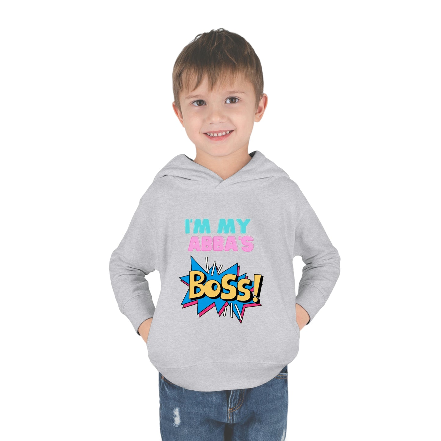 Abba Boss Toddler Pullover Fleece Hoodie
