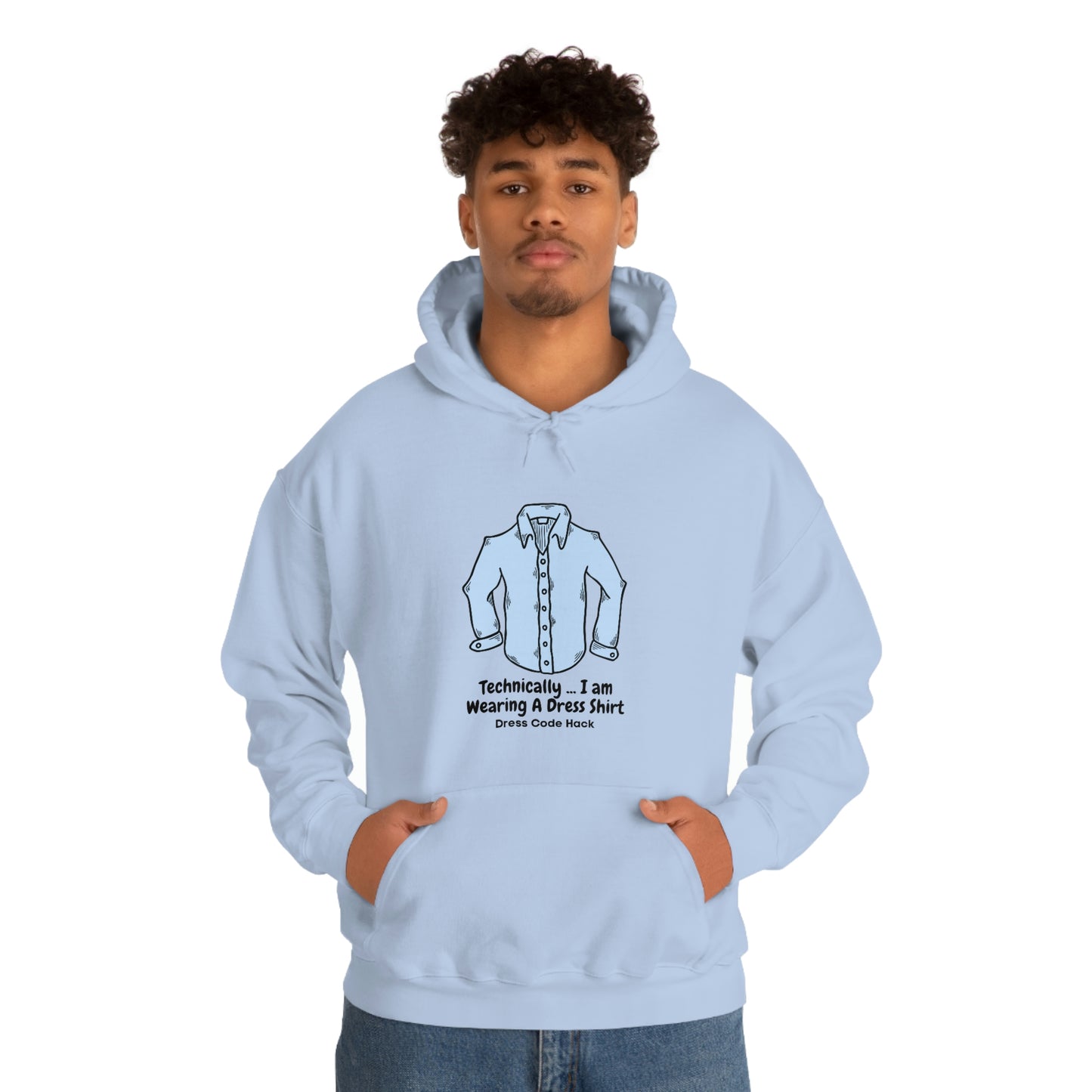 Dress Code Hack Hoodie Unisex Heavy Blend Hooded Sweatshirt