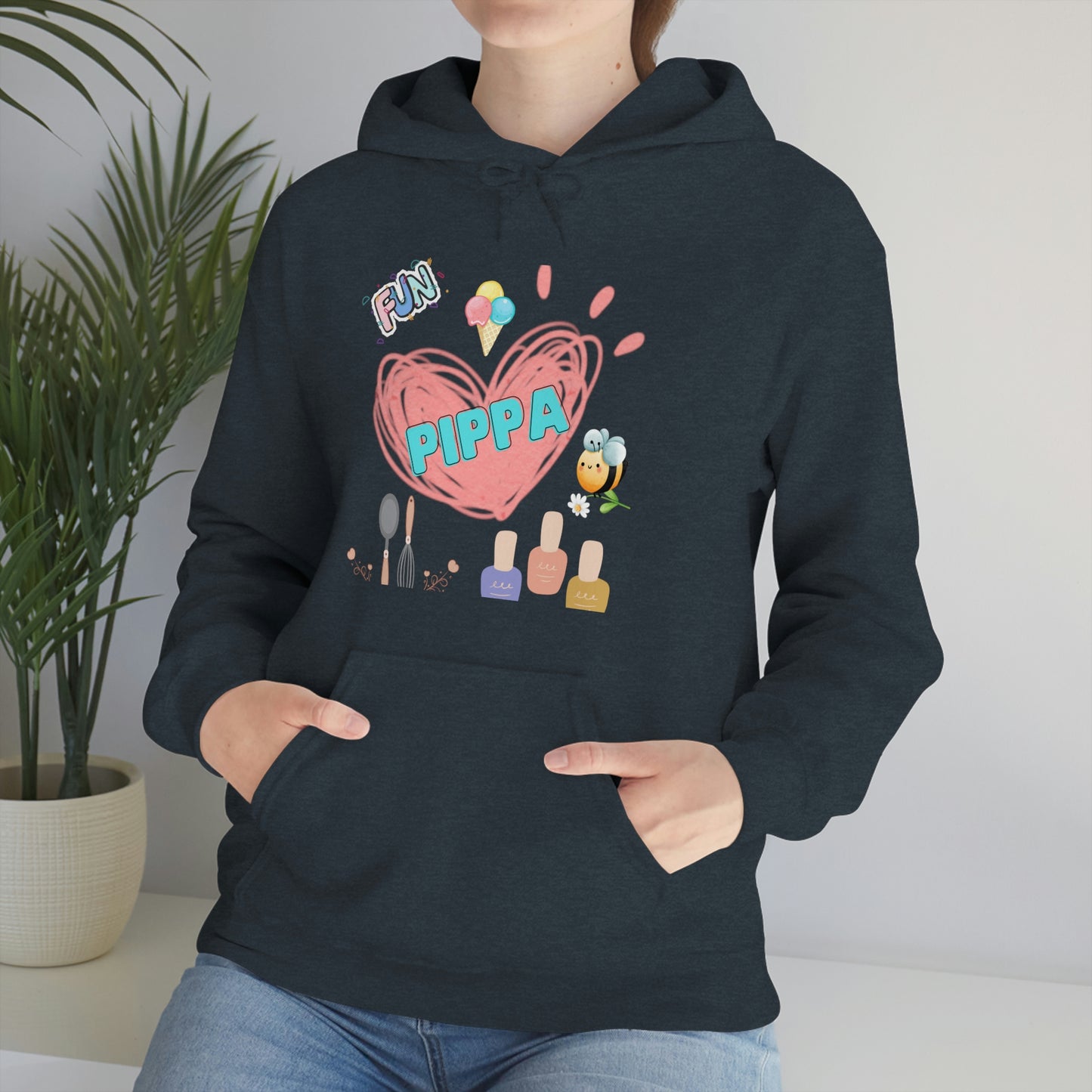 Pippa's Hoodie Unisex Heavy Blend Hooded Sweatshirt