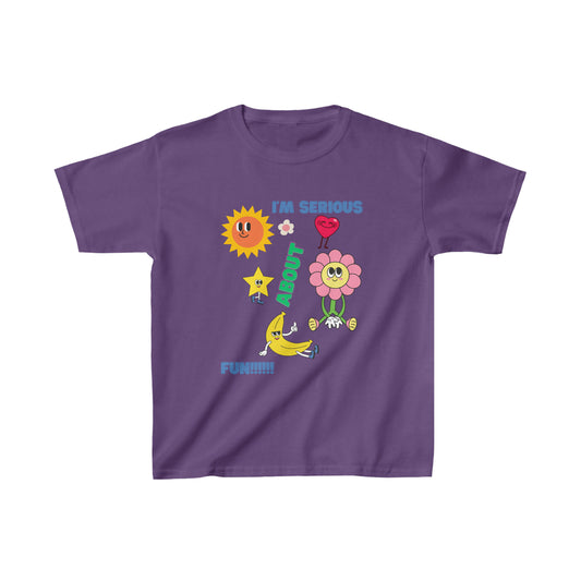 I'm serious about fun Kids Heavy Cotton™ Tee shirt