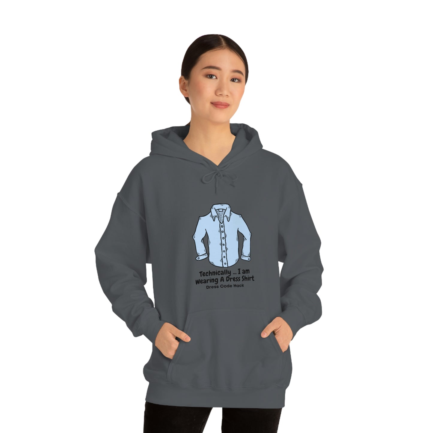 Dress Code Hack Hoodie Unisex Heavy Blend Hooded Sweatshirt