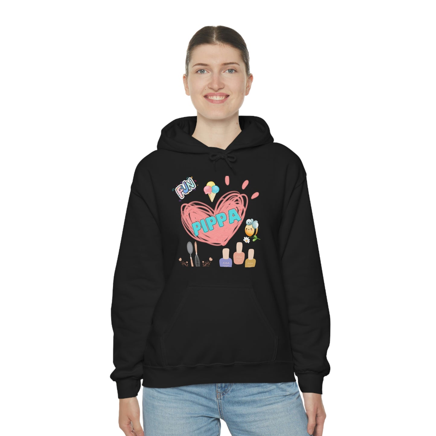 Pippa's Hoodie Unisex Heavy Blend Hooded Sweatshirt