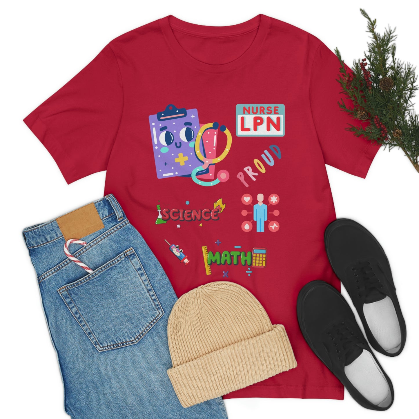 Nurse LPN Unisex Jersey Short Sleeve Tee Shirt