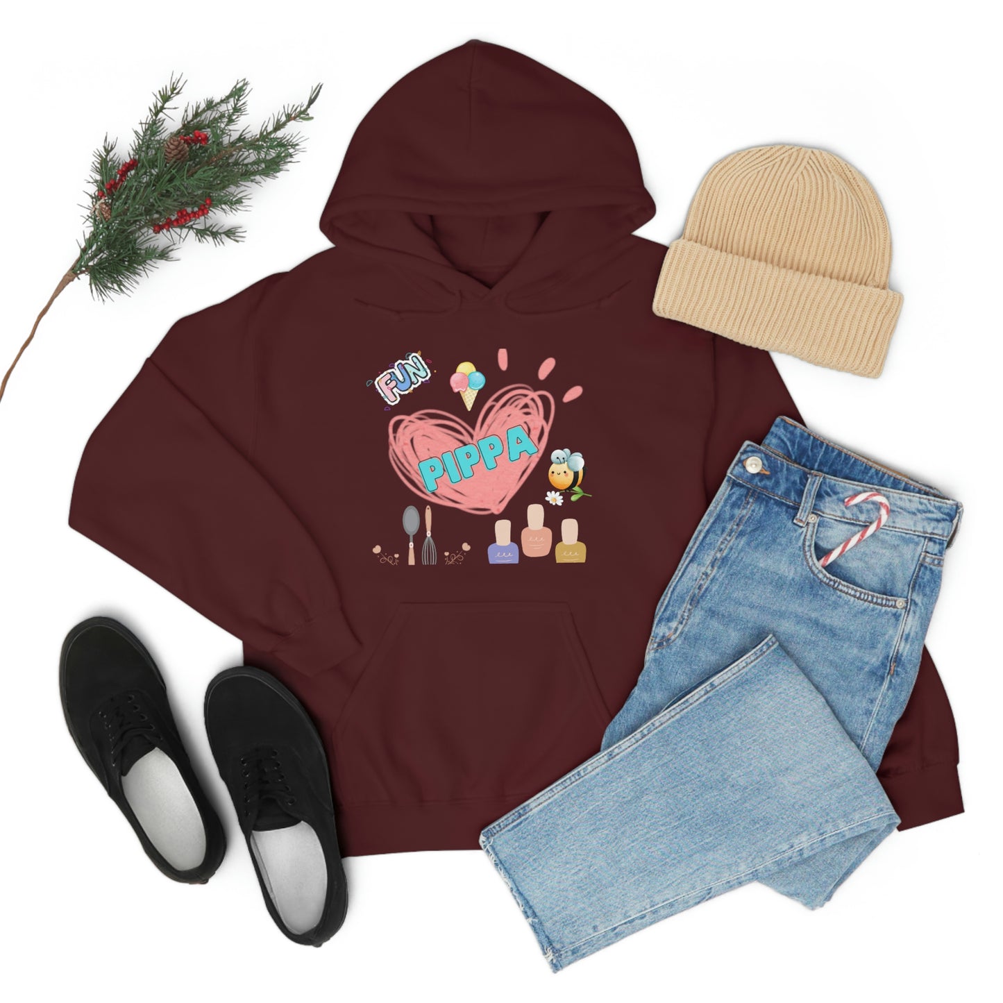 Pippa's Hoodie Unisex Heavy Blend Hooded Sweatshirt