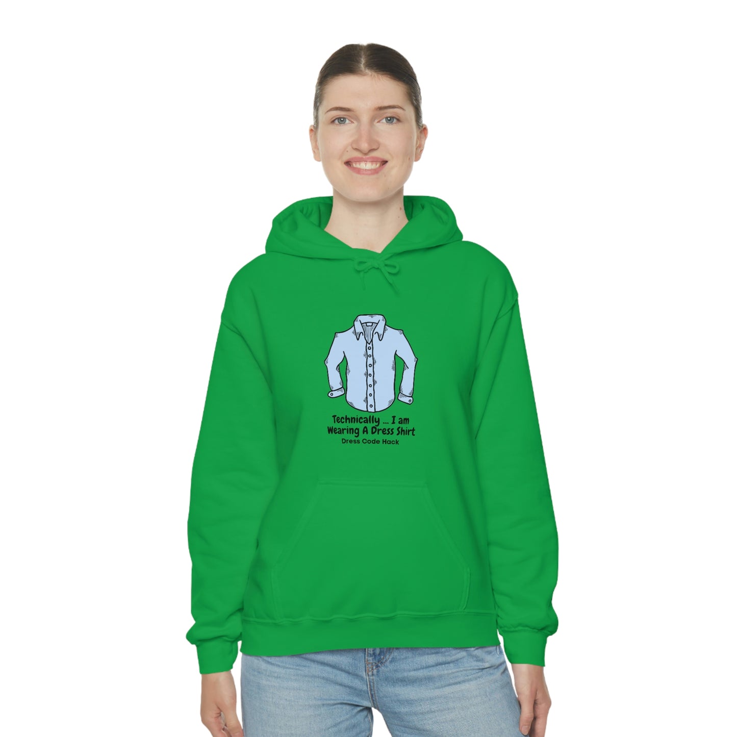Dress Code Hack Hoodie Unisex Heavy Blend Hooded Sweatshirt