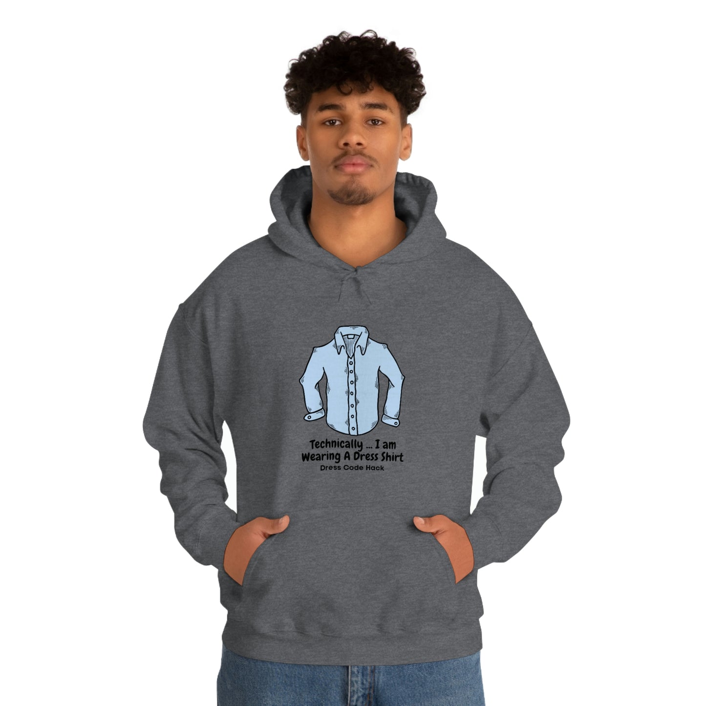 Dress Code Hack Hoodie Unisex Heavy Blend Hooded Sweatshirt