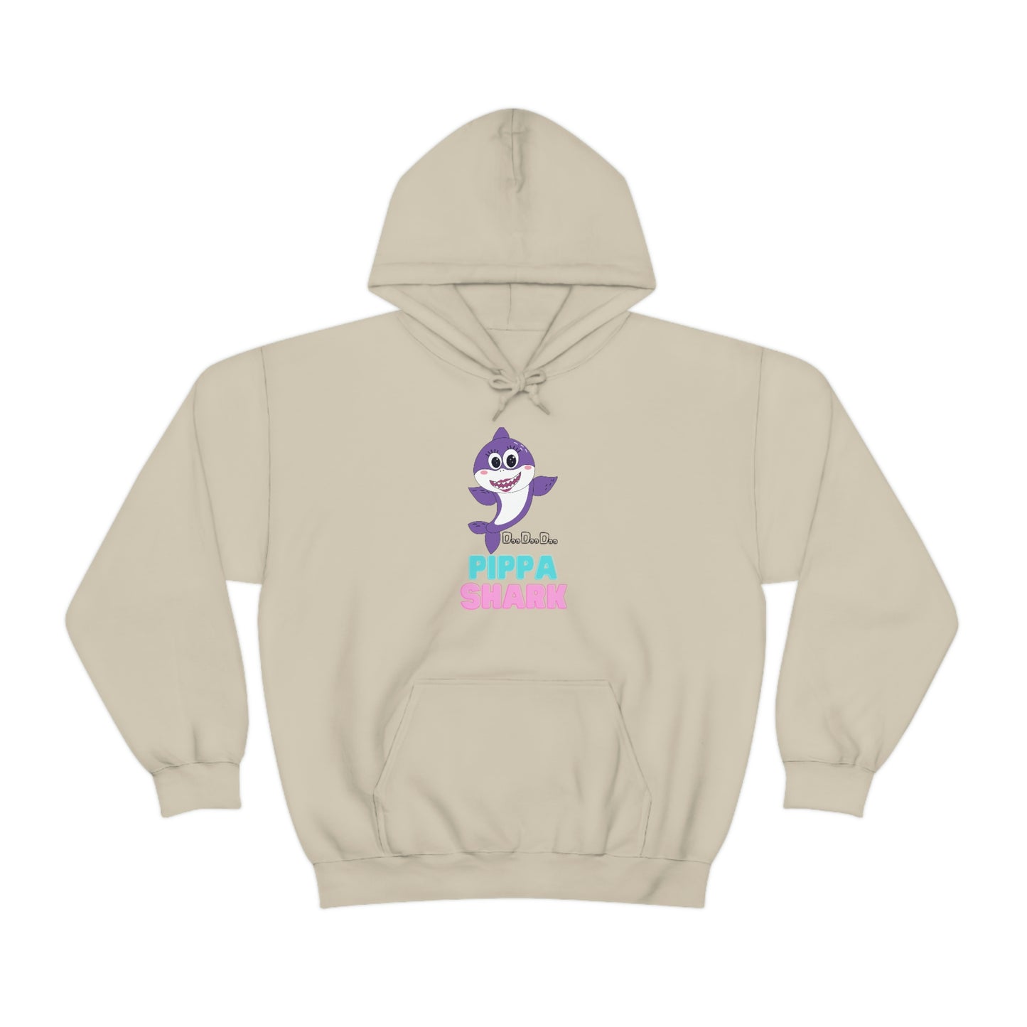 Pippa Shark Hoodie Unisex Heavy Blend Hooded Sweatshirt