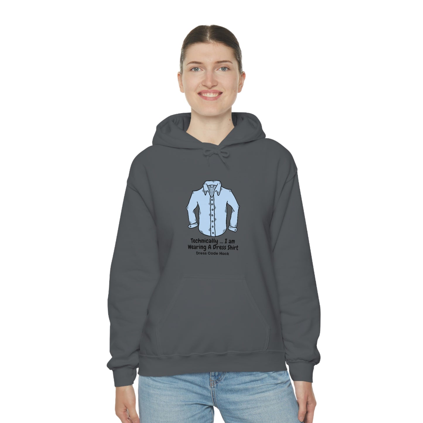 Dress Code Hack Hoodie Unisex Heavy Blend Hooded Sweatshirt