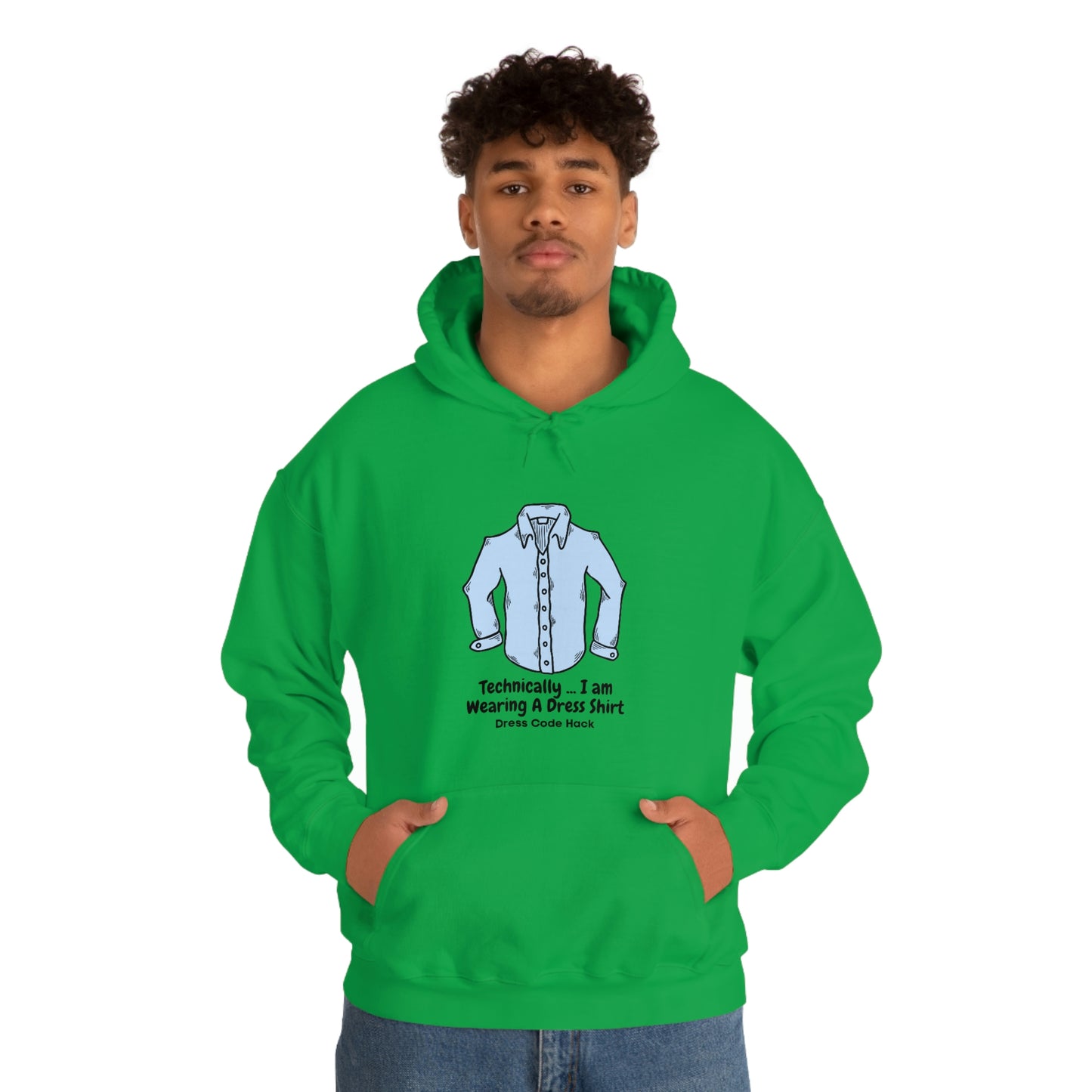 Dress Code Hack Hoodie Unisex Heavy Blend Hooded Sweatshirt