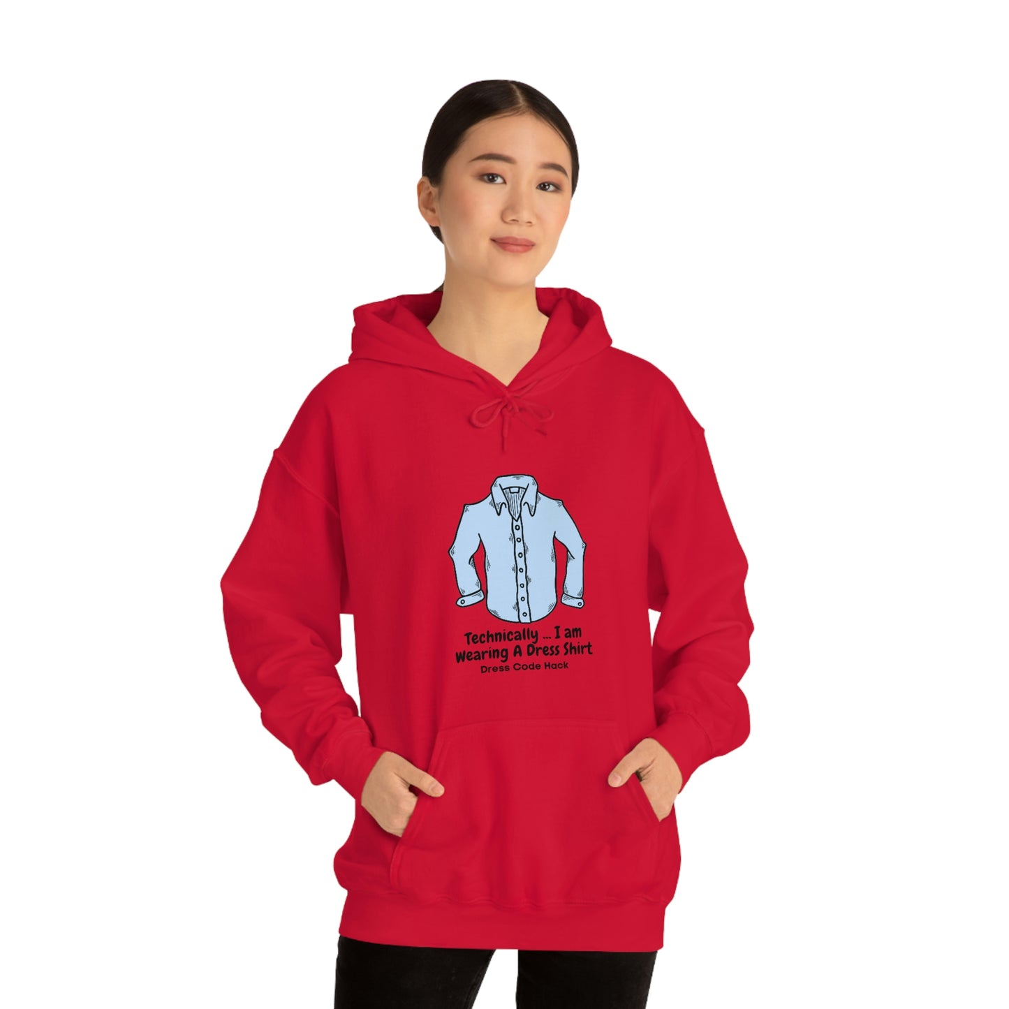 Dress Code Hack Hoodie Unisex Heavy Blend Hooded Sweatshirt