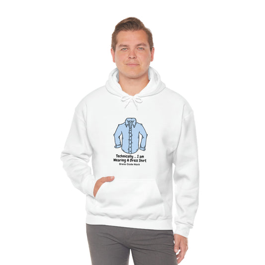 Dress Code Hack Hoodie Unisex Heavy Blend Hooded Sweatshirt