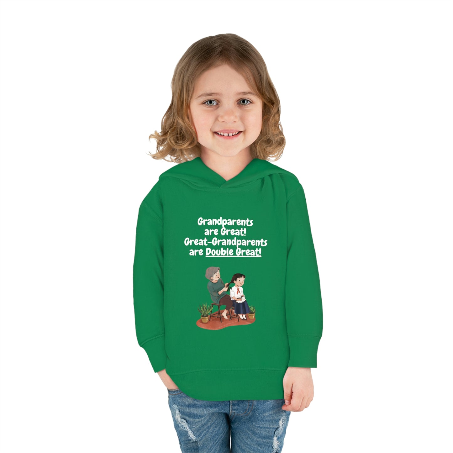 Great Grandparents Toddler Pullover Fleece Hoodie