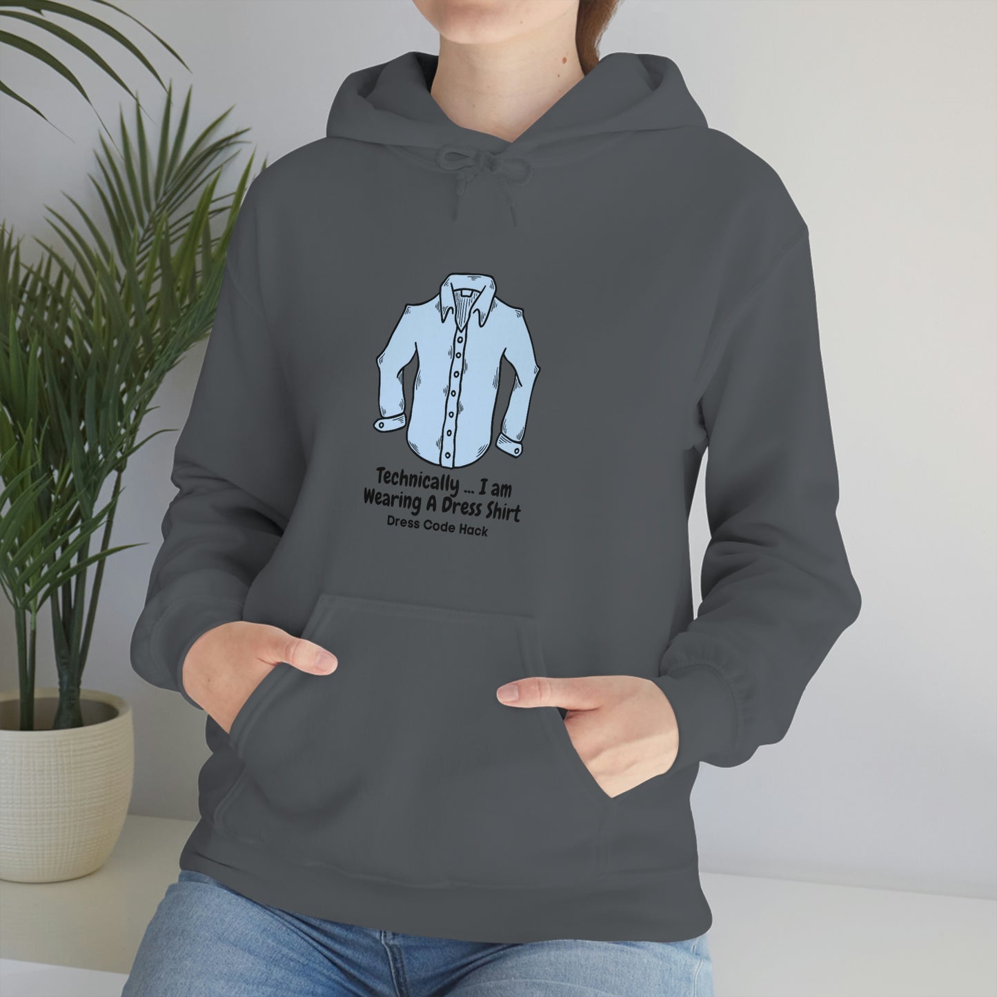 Dress Code Hack Hoodie Unisex Heavy Blend Hooded Sweatshirt