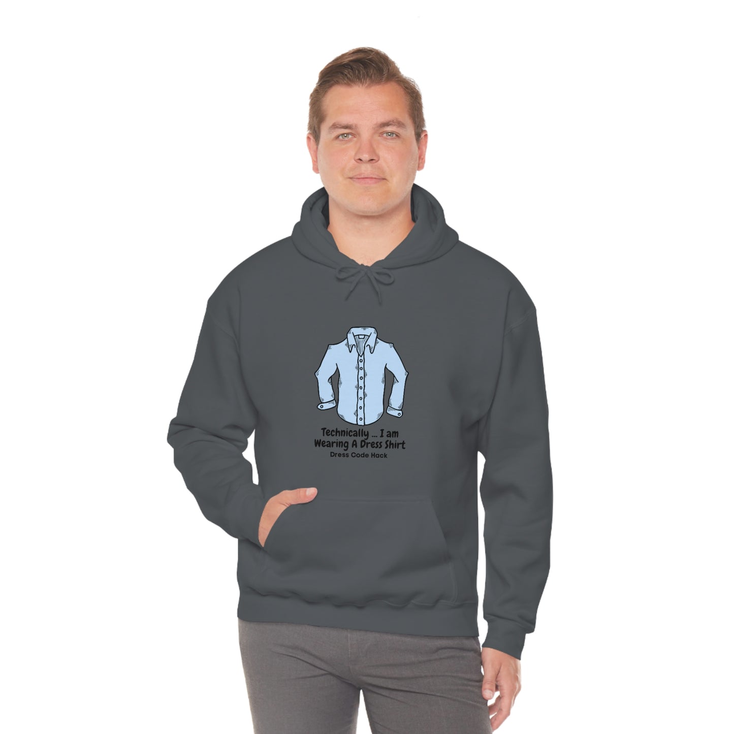 Dress Code Hack Hoodie Unisex Heavy Blend Hooded Sweatshirt