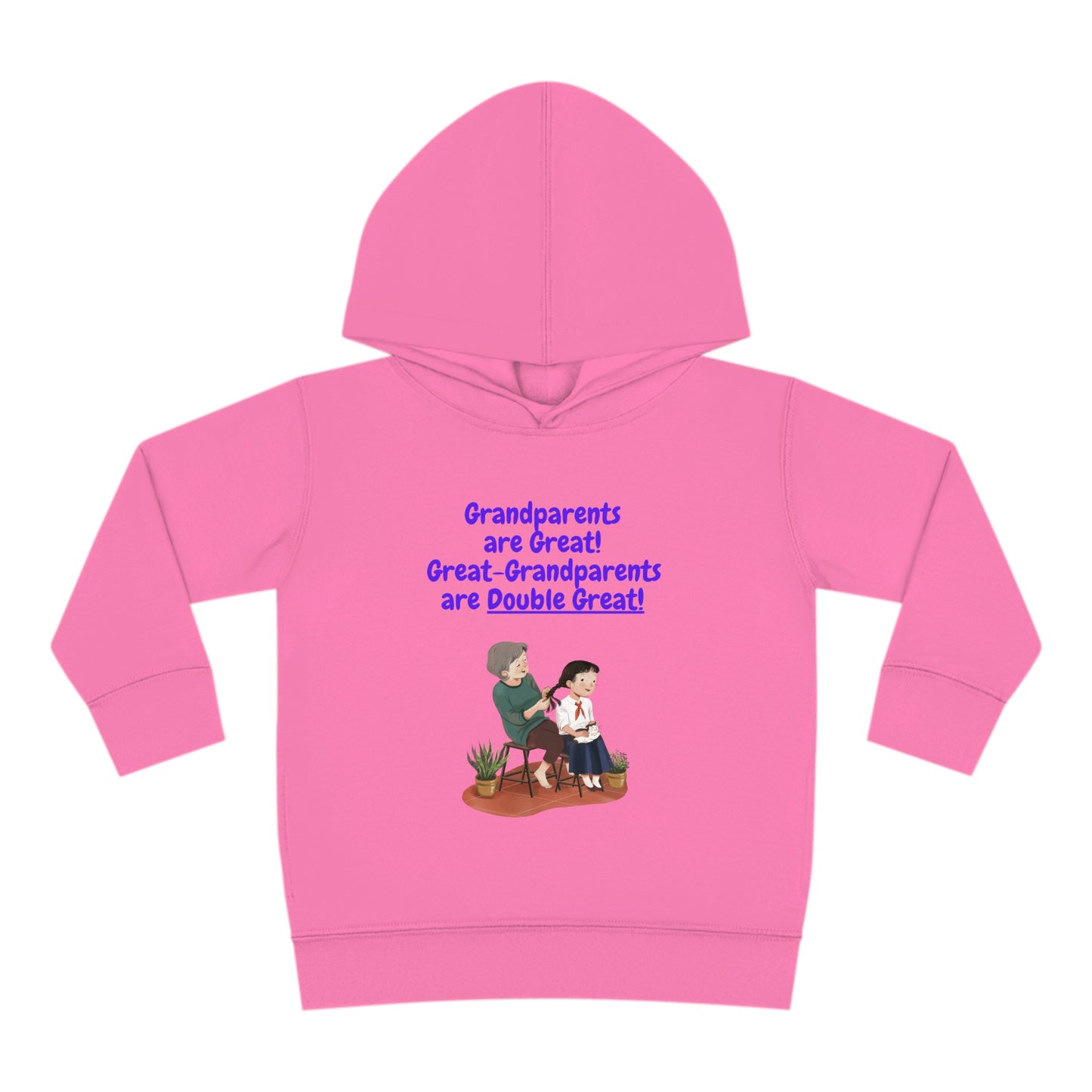 Great Grandparents Toddler Pullover Fleece Hoodie